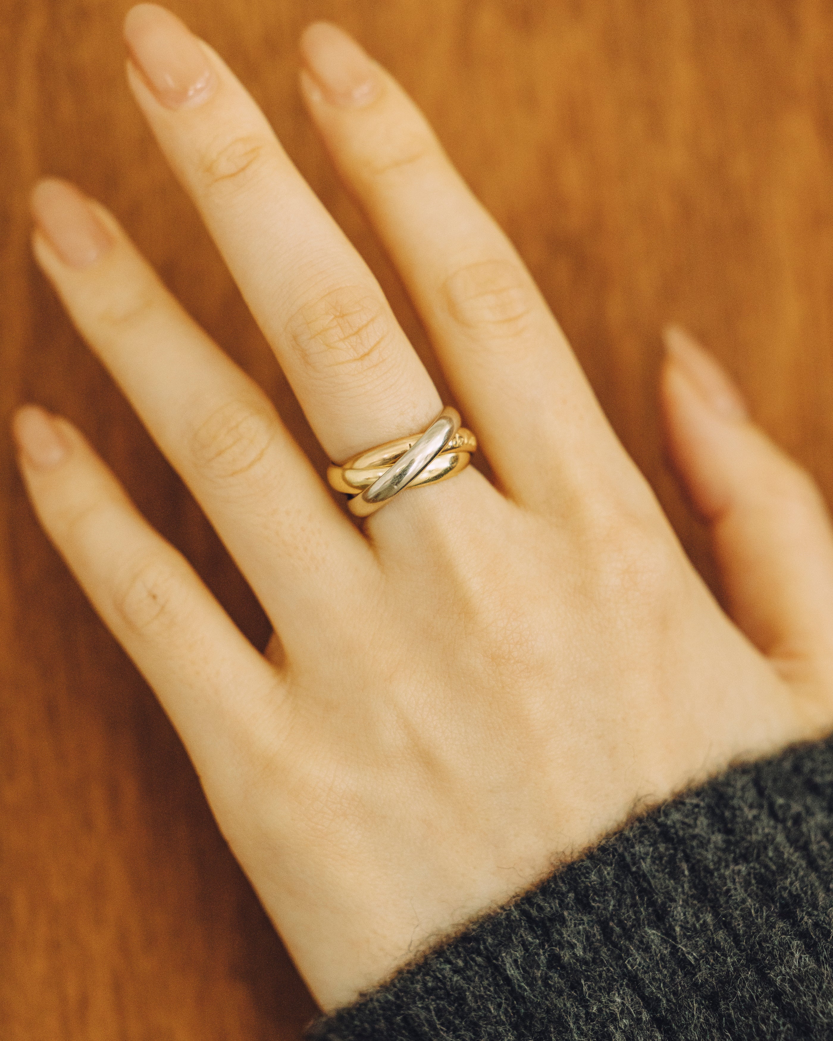 カルティエ Cartier トリニティリング MM #52