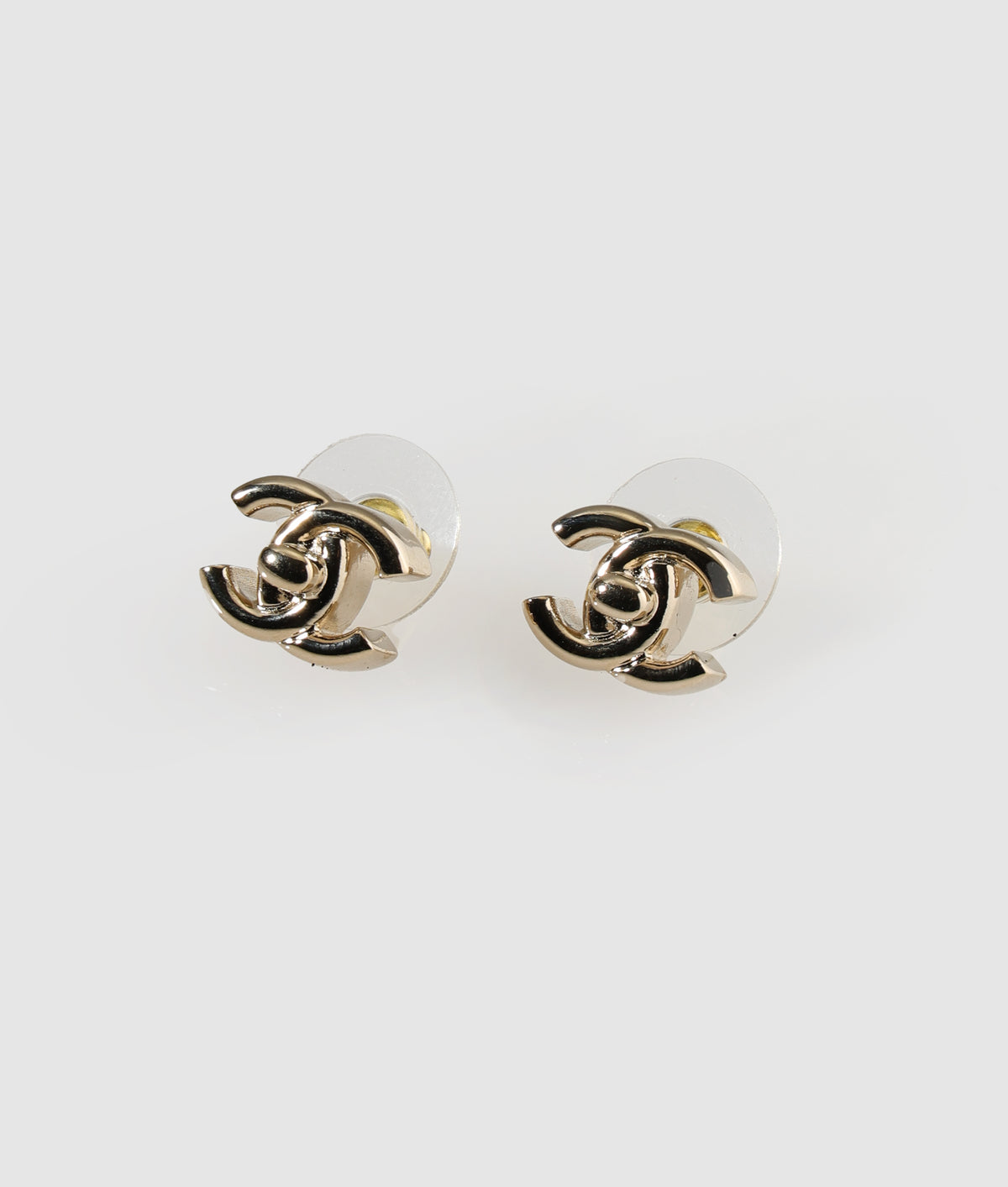 シャネル CHANEL ココマーク ターンロックピアス
