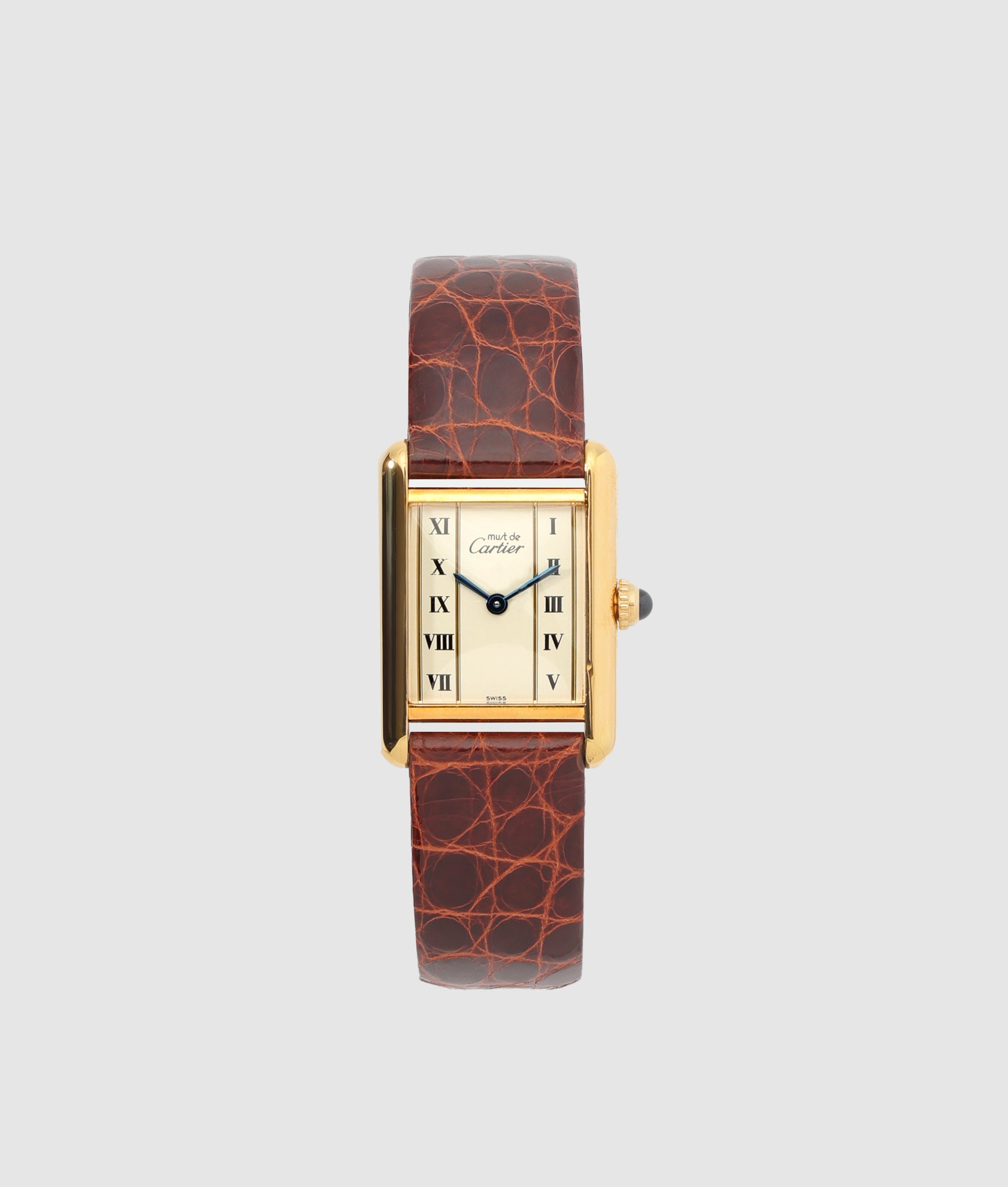 カルティエ Cartier マスト タンク SM 縦ローマン