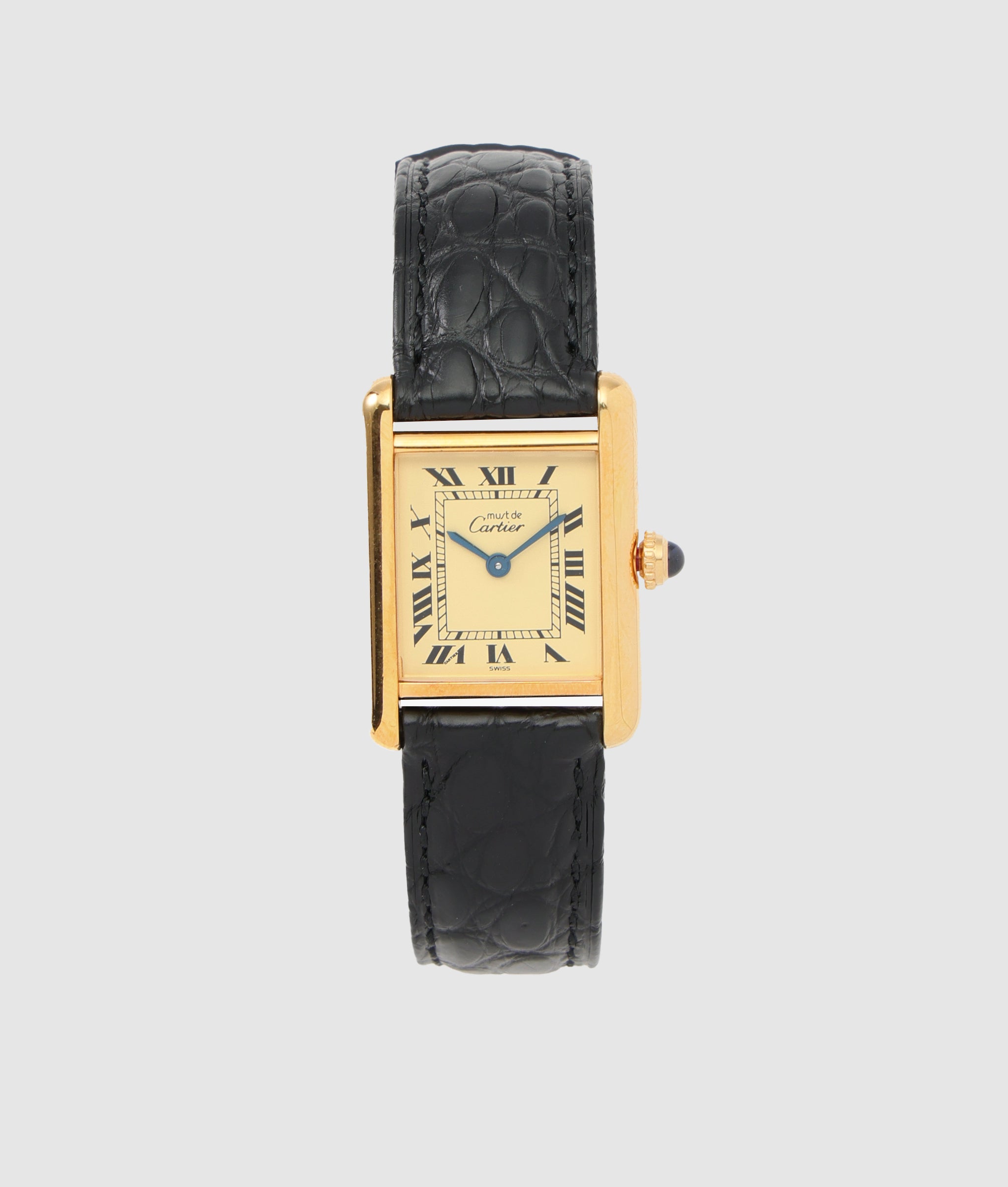 カルティエ Cartier マスト タンク SM アイボリーローマン