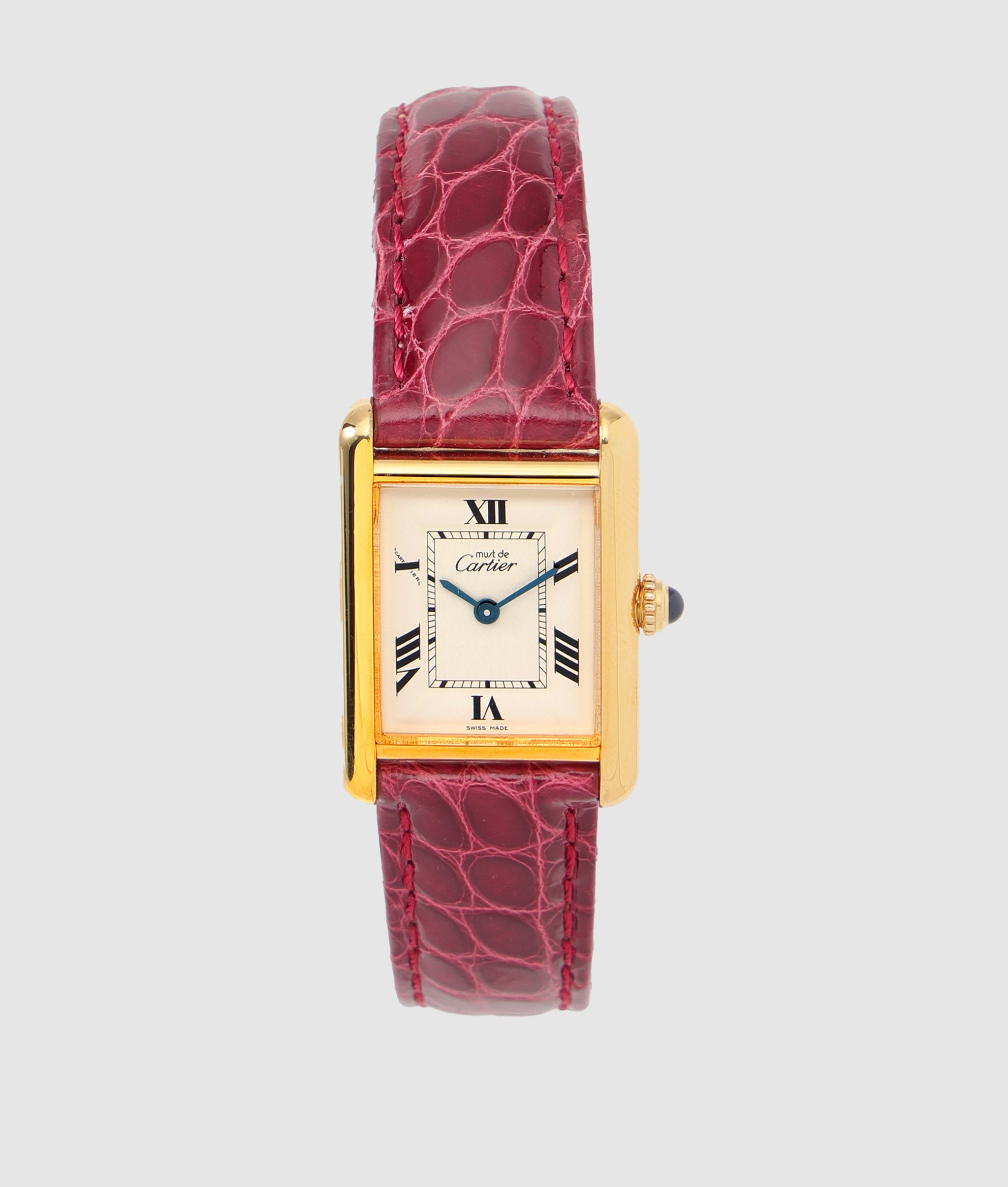 カルティエ Cartier マスト タンク SM 飛びローマン