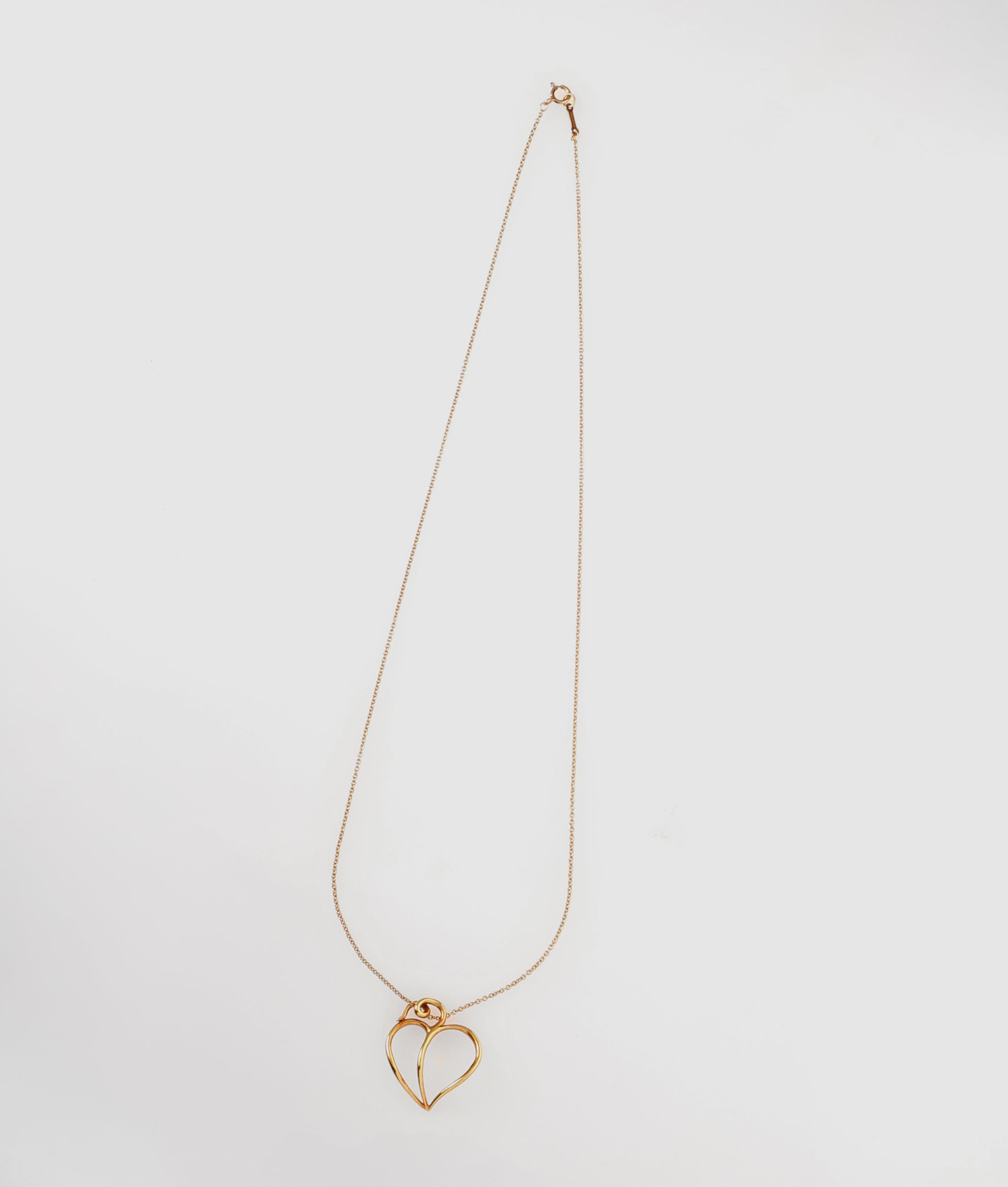 ティファニーアンドコー Tiffany&Co. リーフハートネックレス