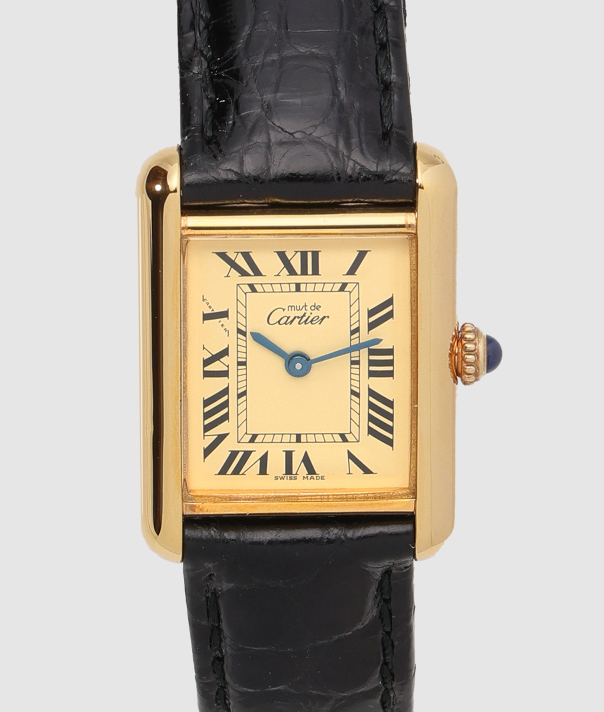 カルティエ Cartier マスト タンク MM アイボリーローマン