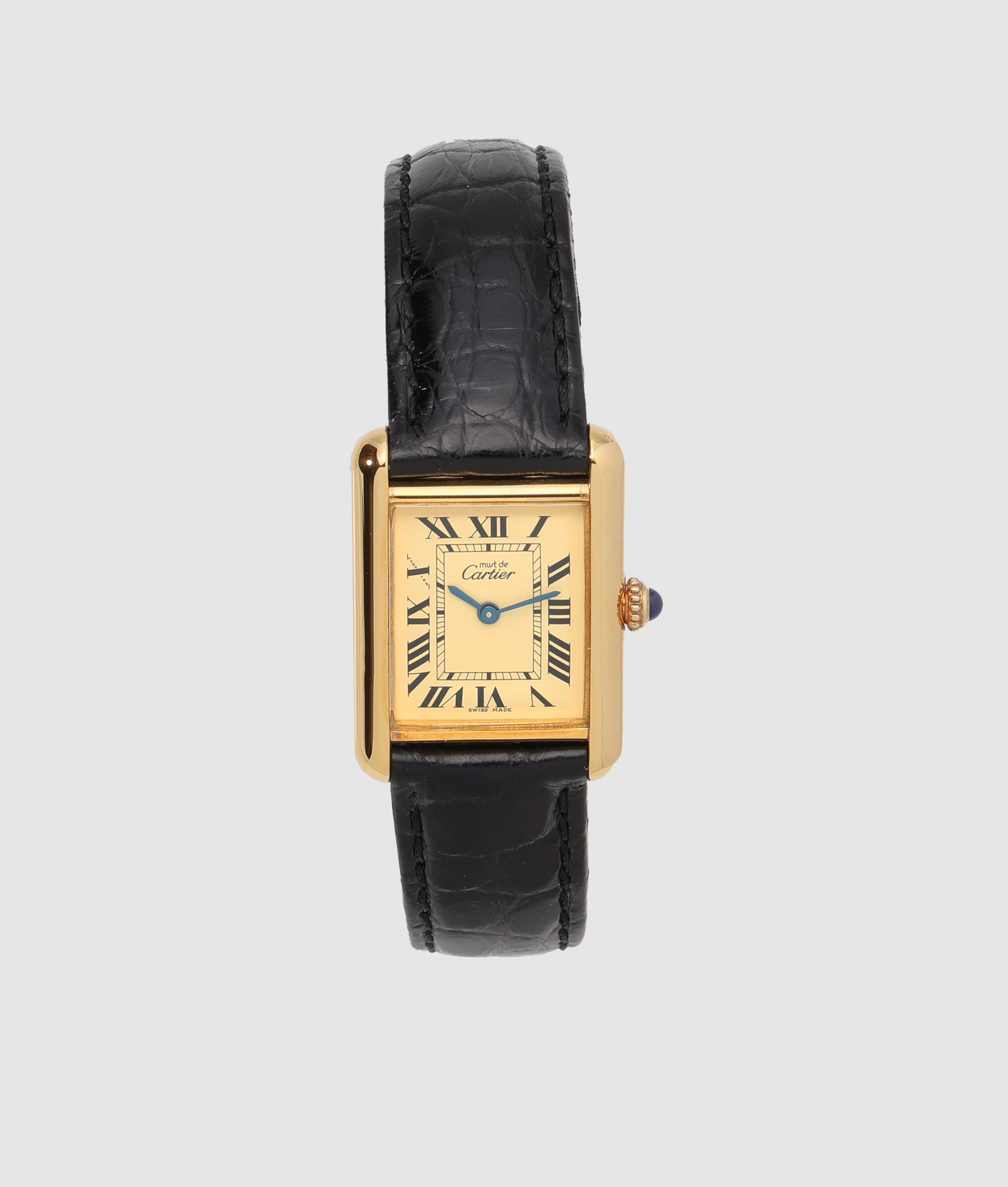 カルティエ Cartier マスト タンク MM アイボリーローマン