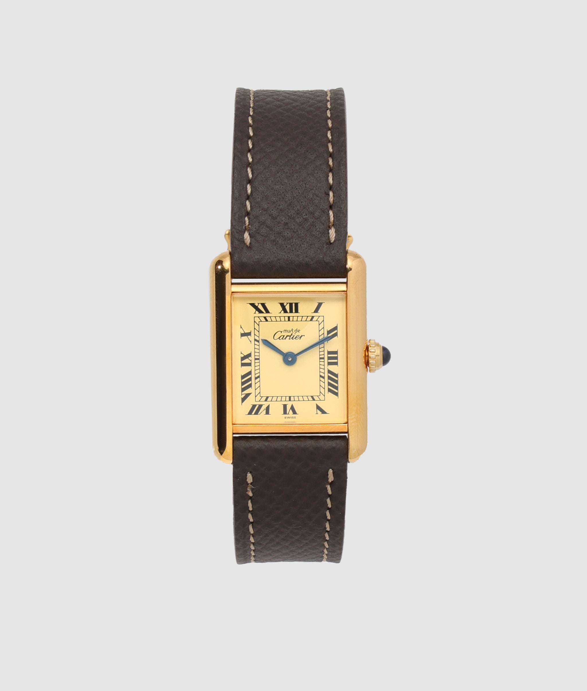 カルティエ Cartier マスト タンク SM アイボリーローマン