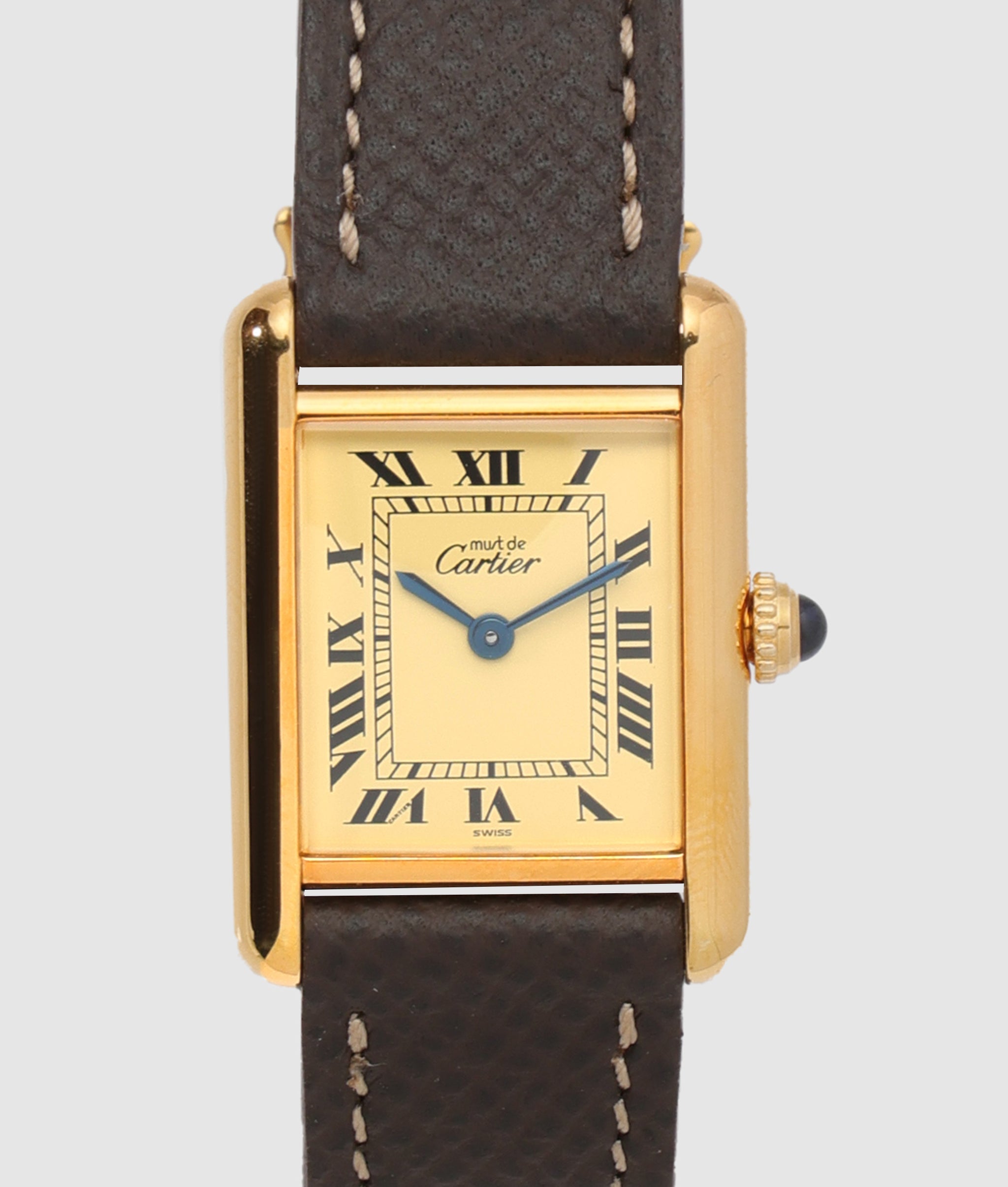 カルティエ Cartier マスト タンク SM アイボリーローマン