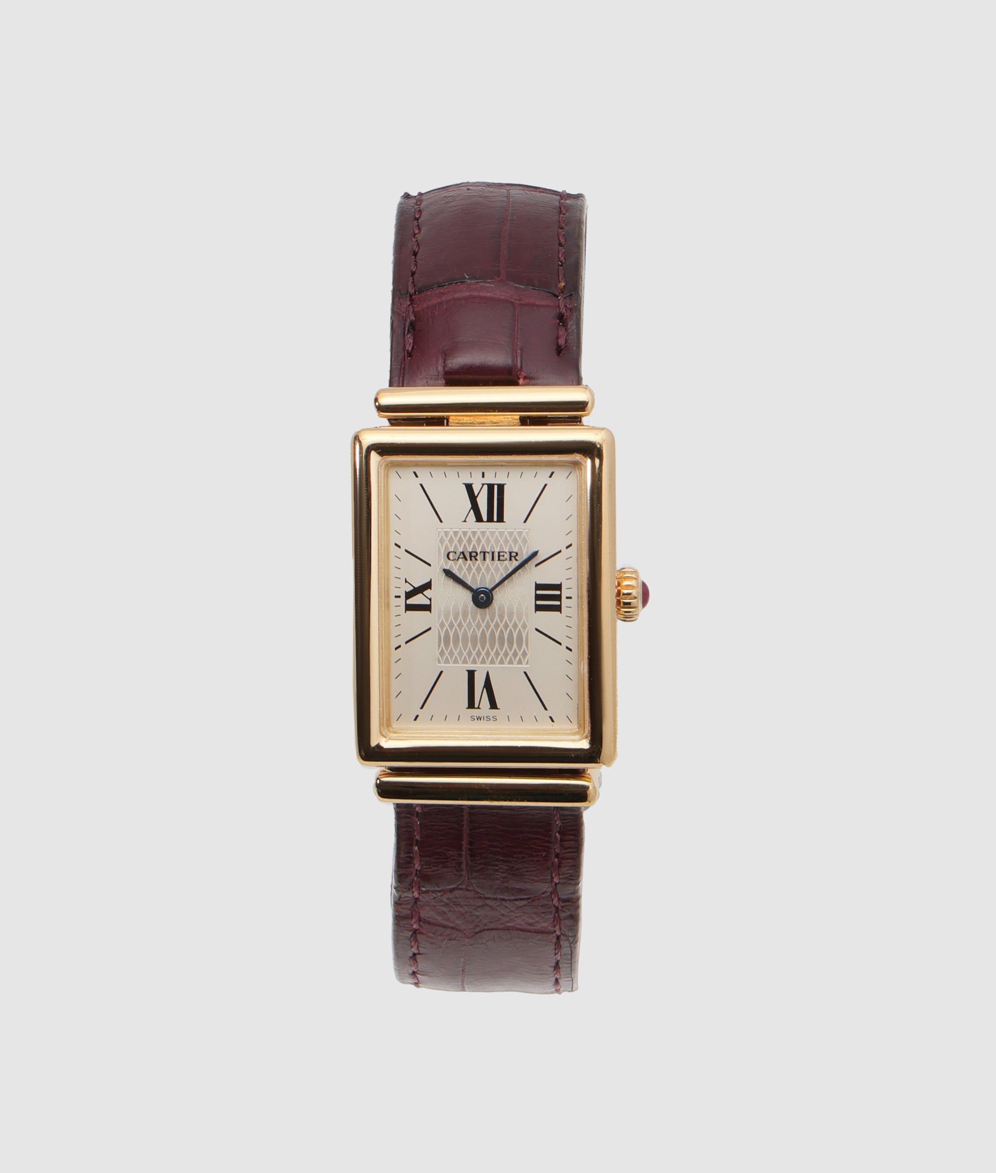 カルティエ Cartier レクタンギュラー Bi-Plan 150周年限定モデル