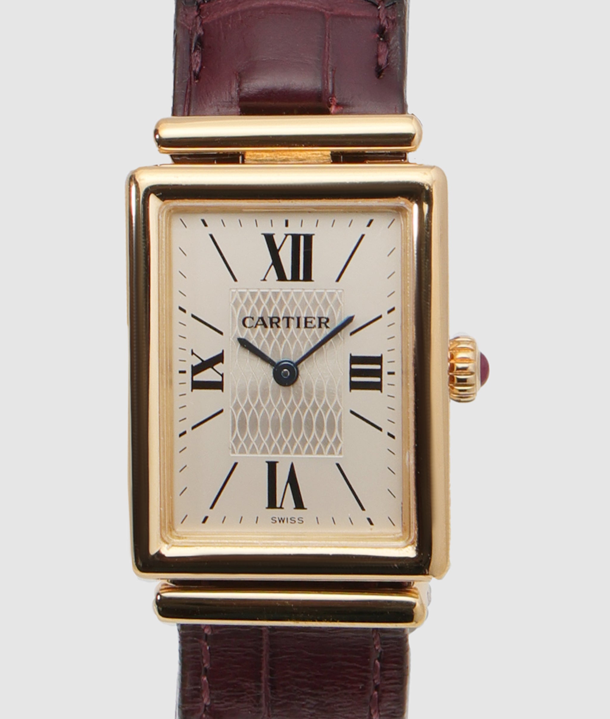 カルティエ Cartier レクタンギュラー Bi-Plan 150周年限定モデル