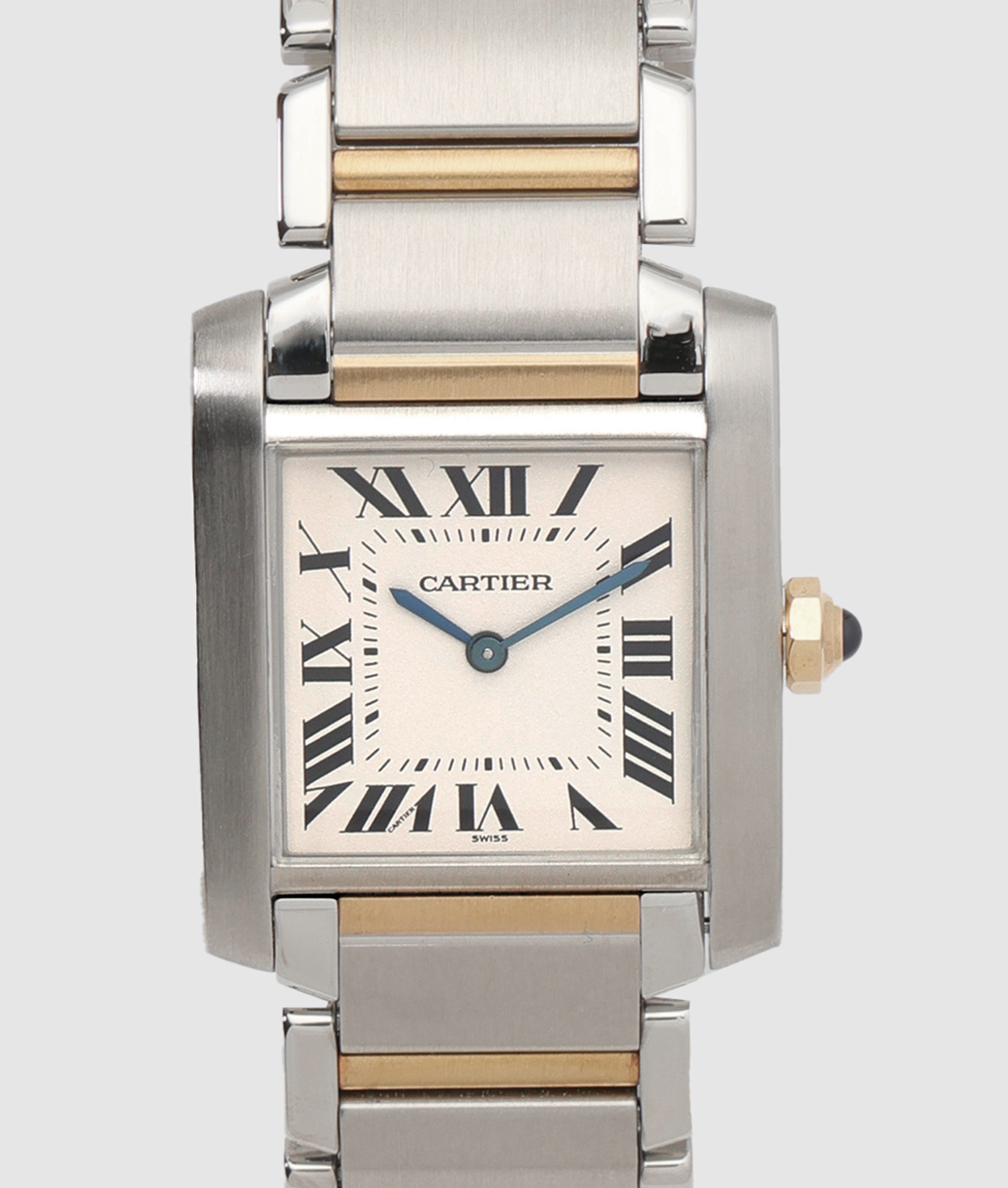 カルティエ CARTIER タンク フランセーズ MM コンビ