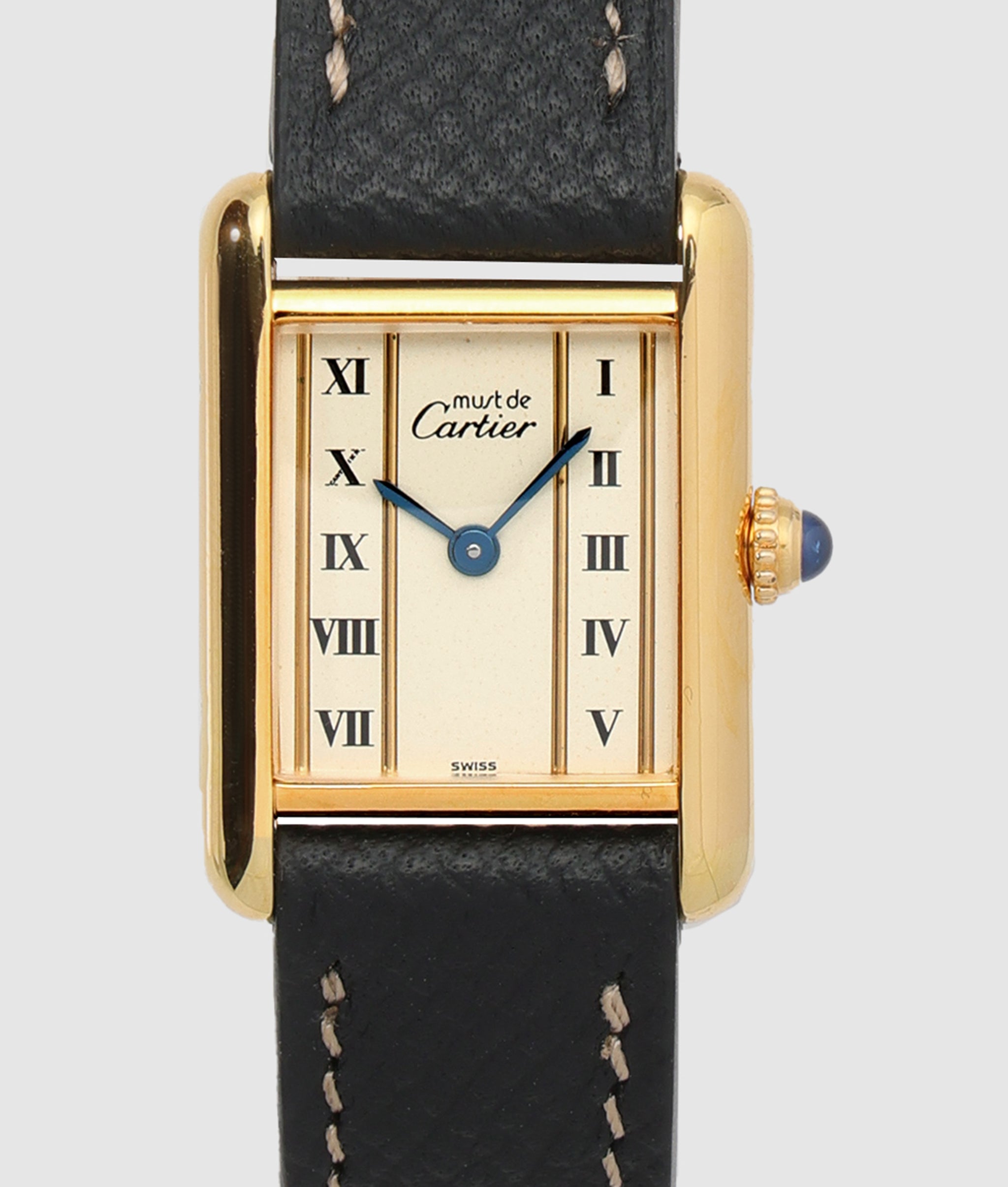 カルティエ Cartier マスト タンク SM 縦ローマン