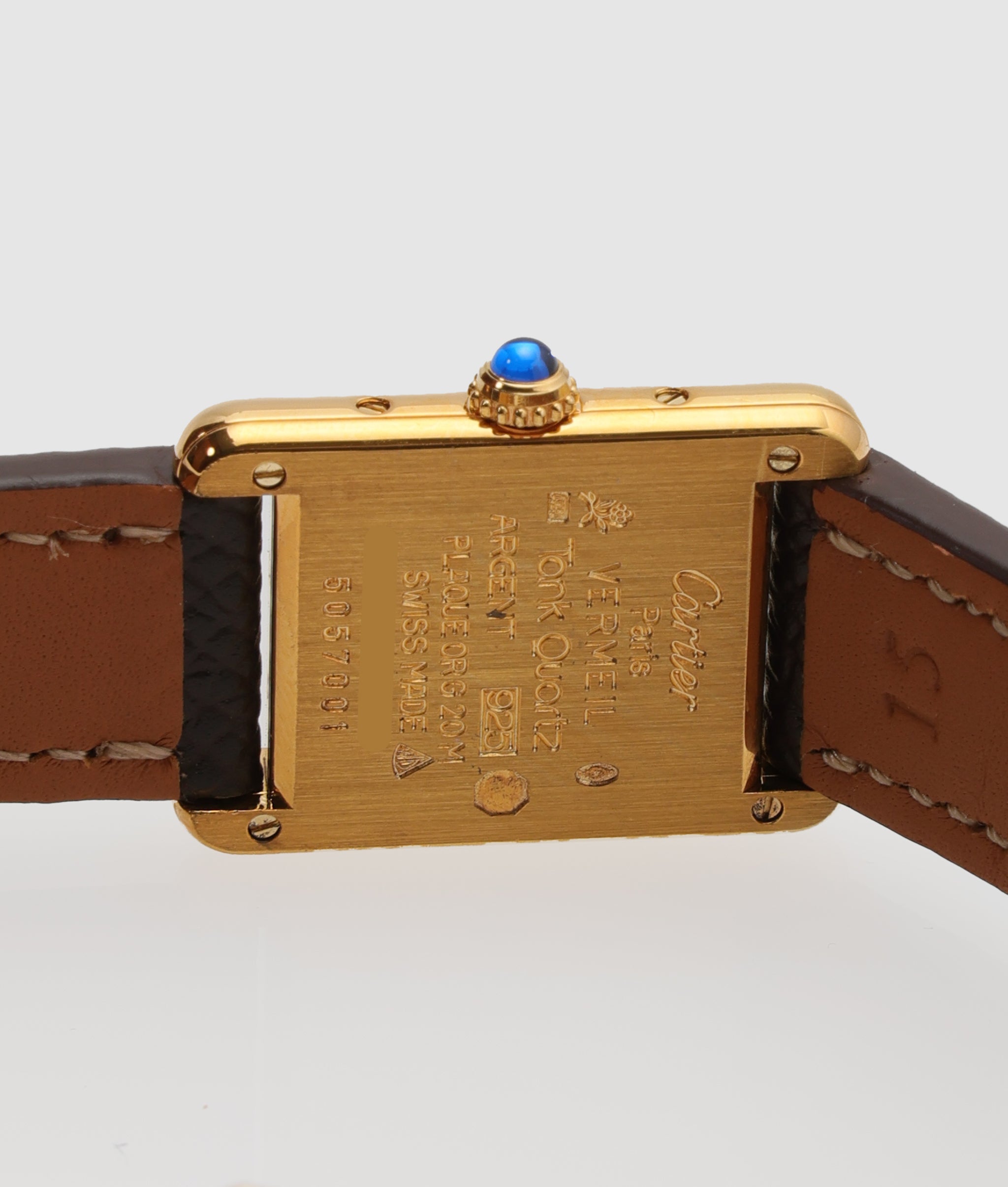 カルティエ CARTIER マスト タンク SM トリニティ