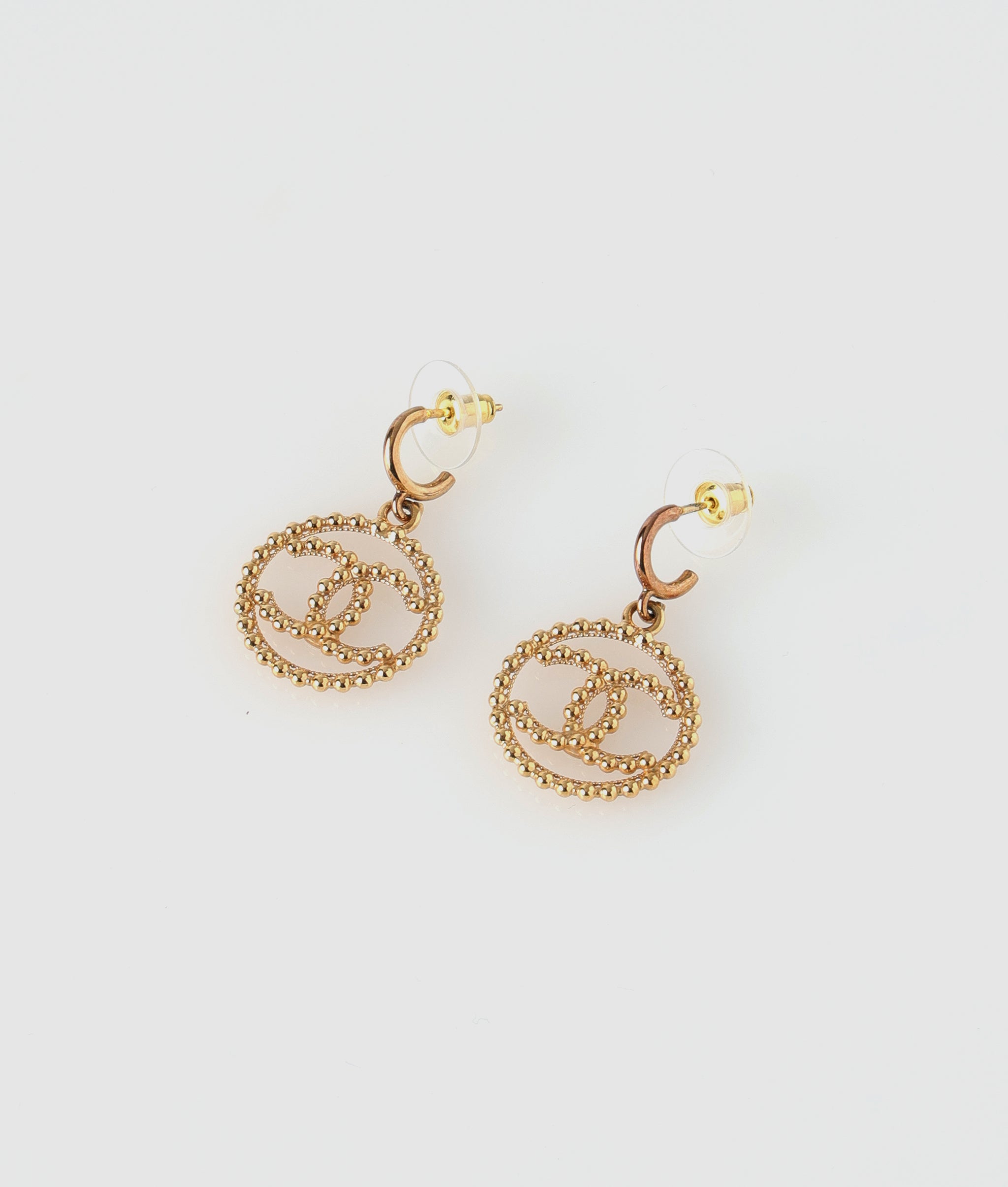 シャネル CHANEL ココマークフープピアス