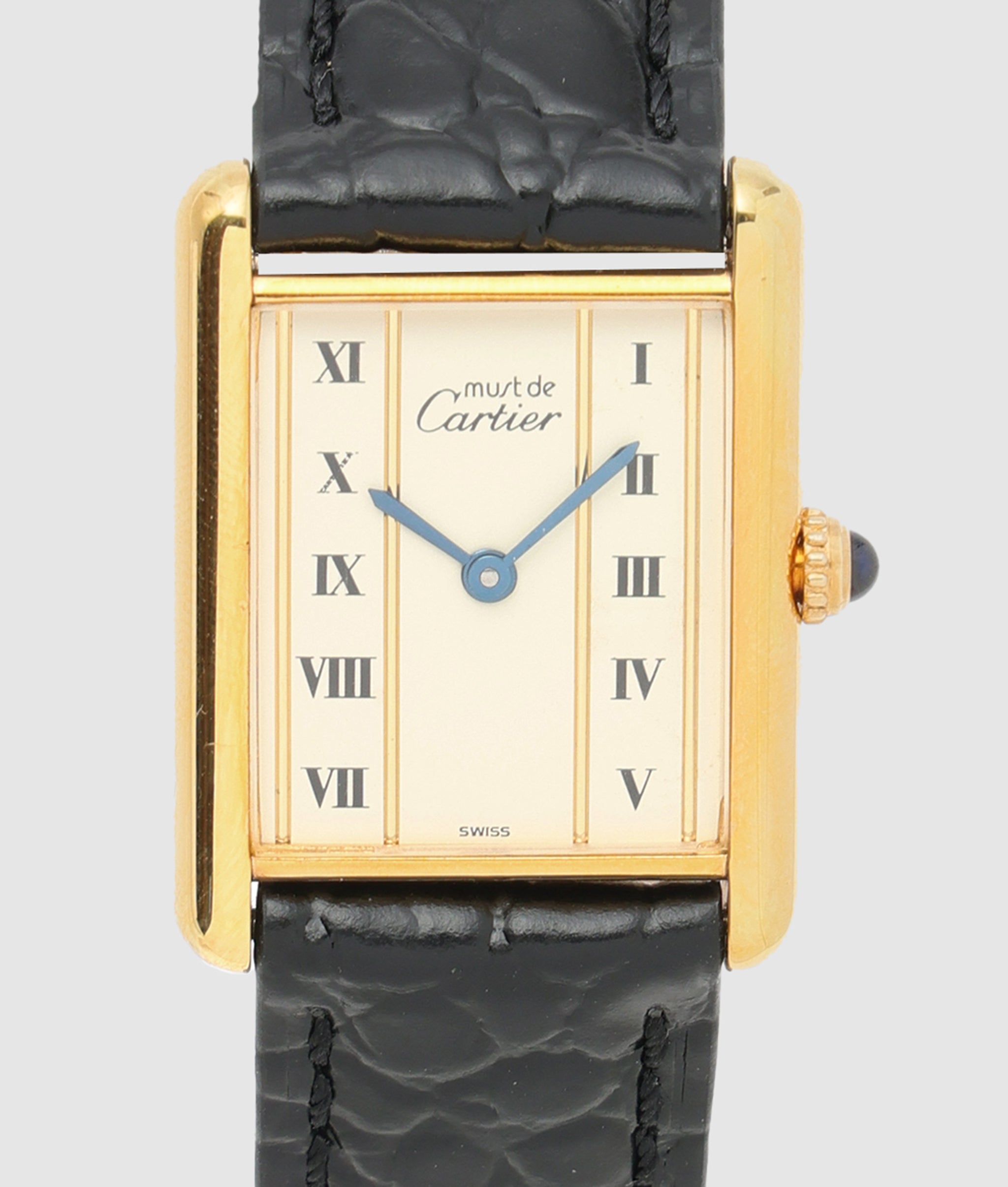 カルティエ Cartier マスト タンク LM 縦ローマン