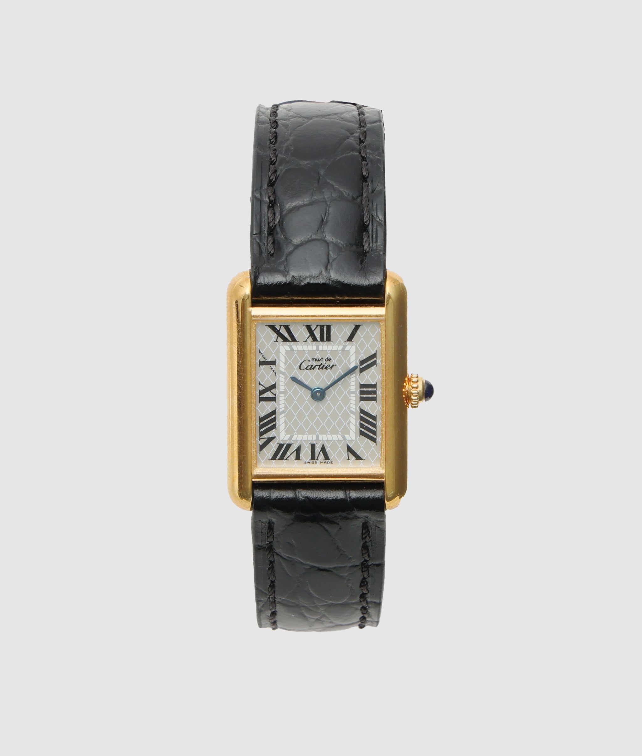 Cartier Must Tank SM Ivory Roman