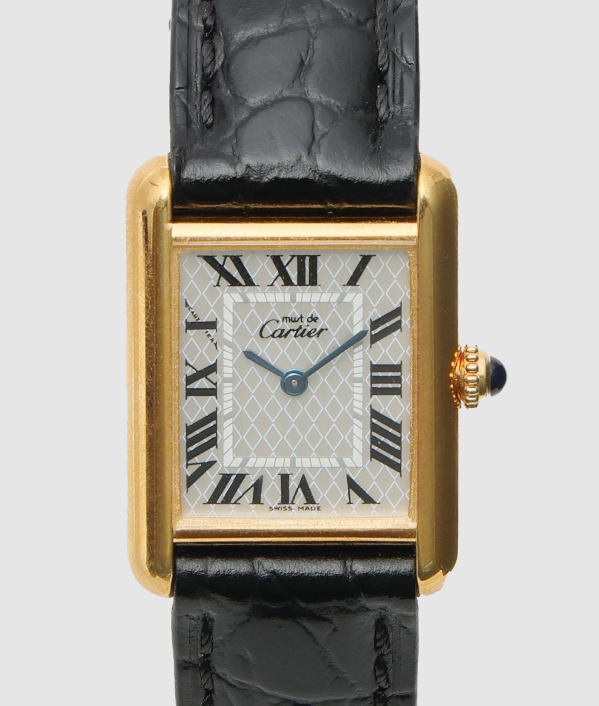 Cartier Must Tank SM Ivory Roman