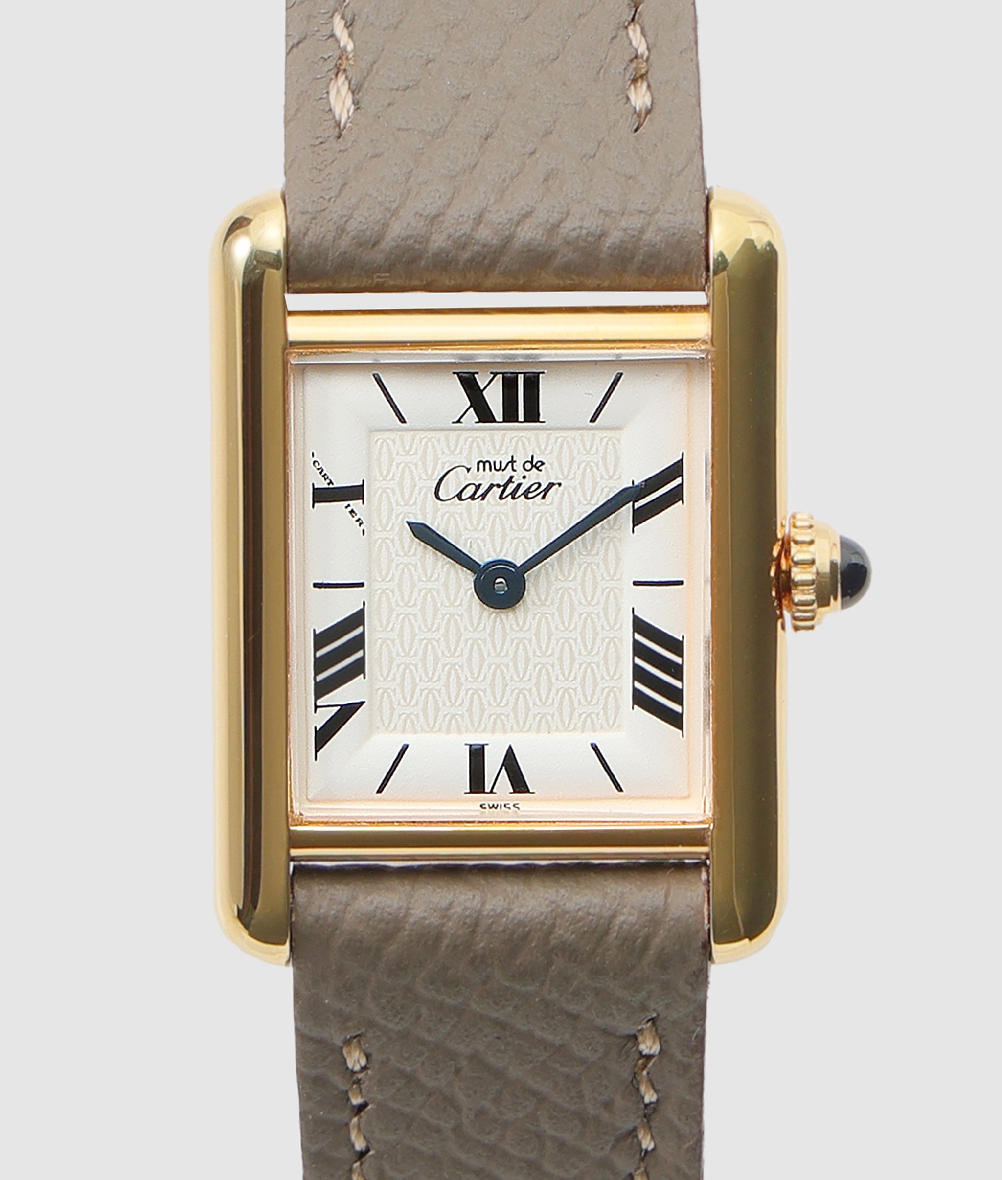 カルティエ Cartier マスト タンク SM 飛びローマン