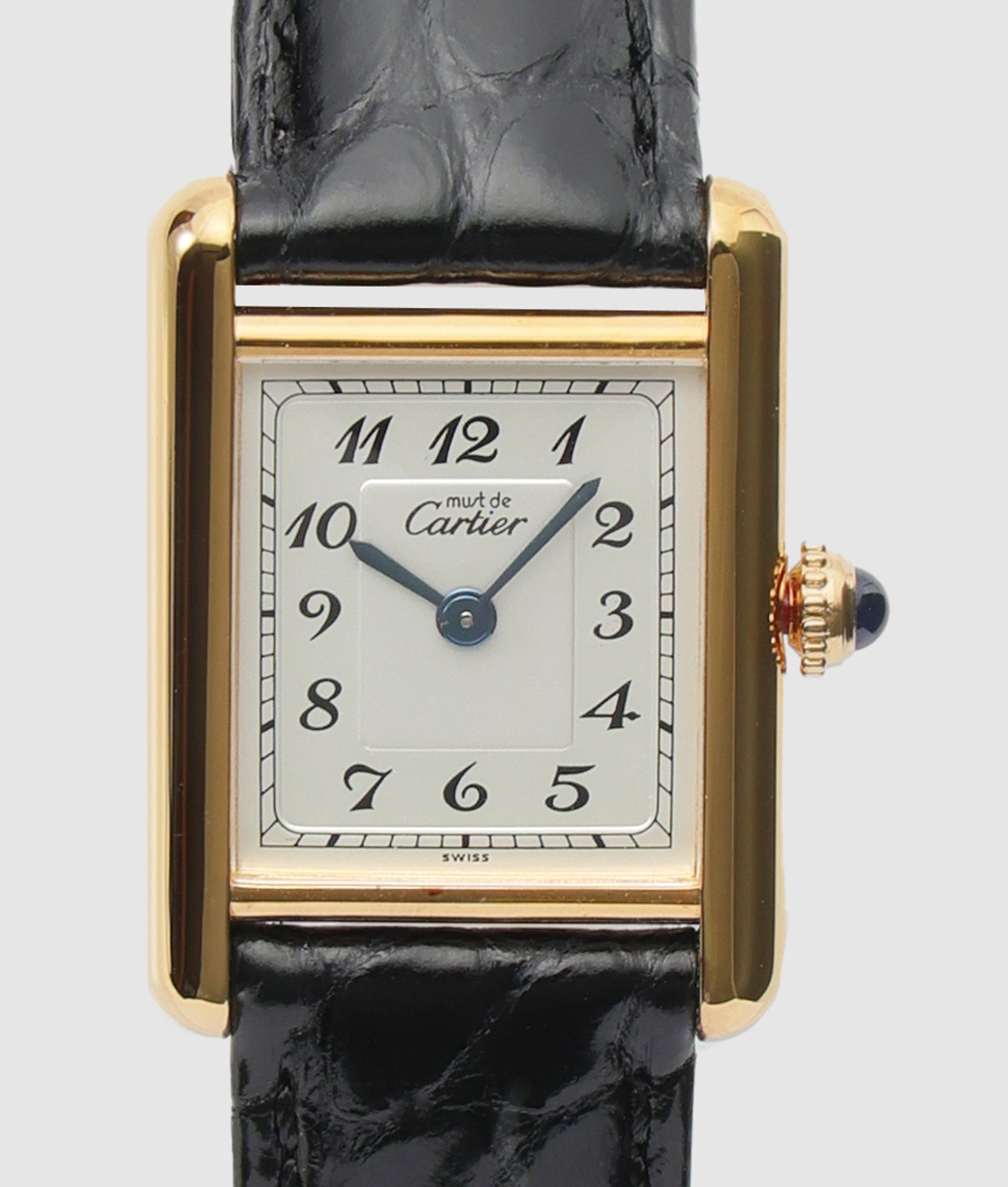 Cartier Must Tank SM Ivory Roman