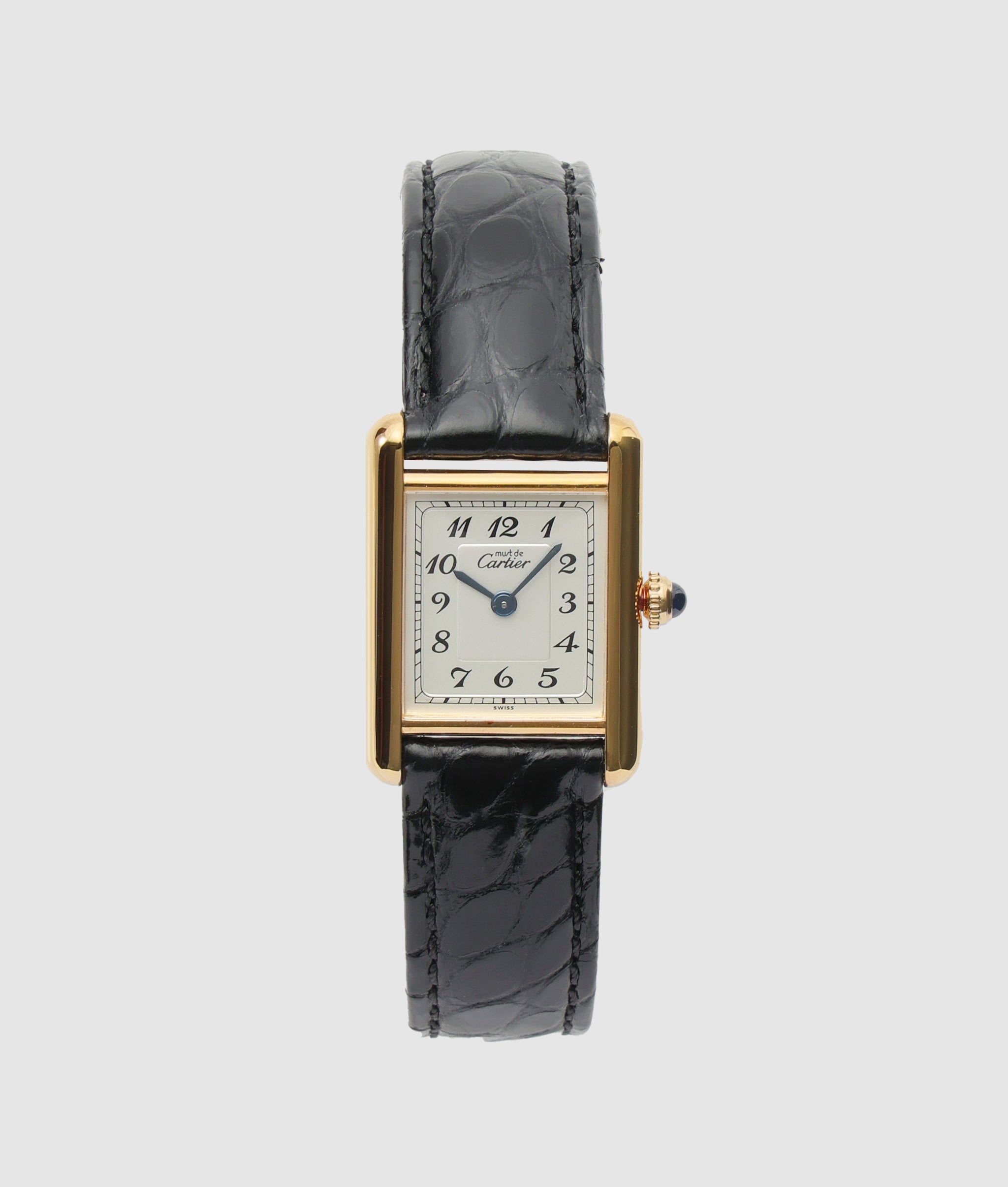 Cartier Must Tank SM Ivory Roman