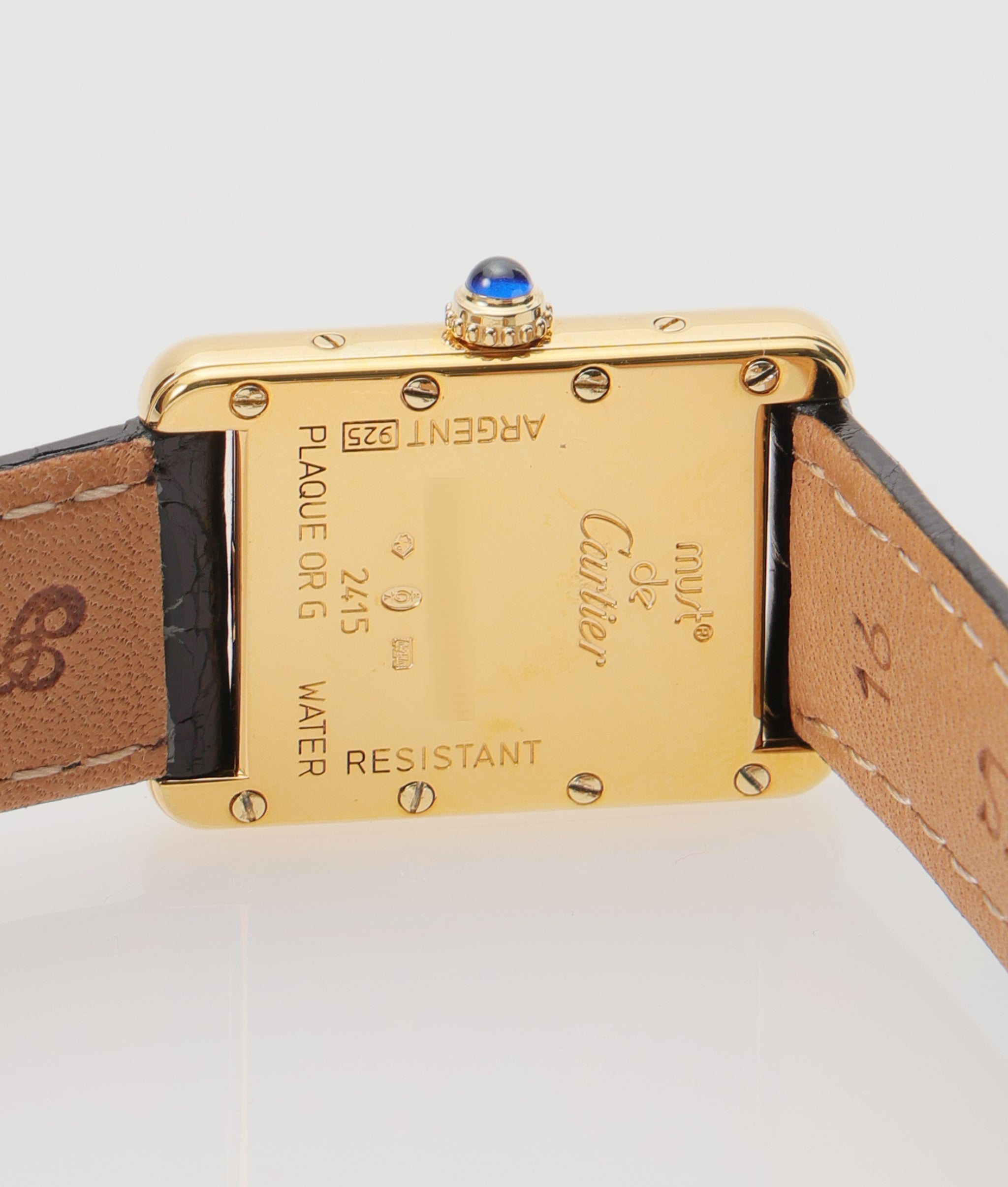 カルティエ Cartier マスト タンク MM 飛びローマン