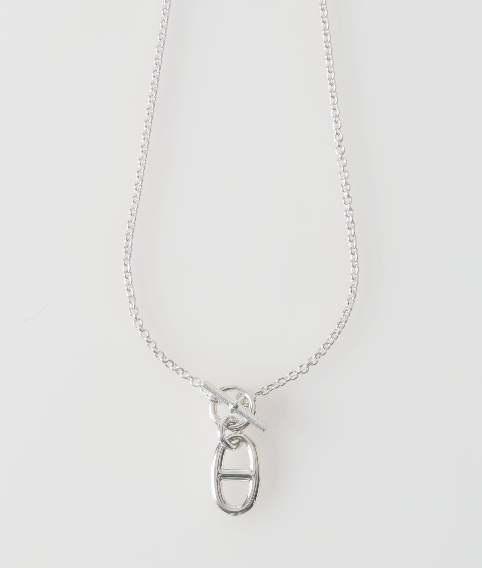 エルメス HERMES シェーヌダンクル アミュレットネックレス