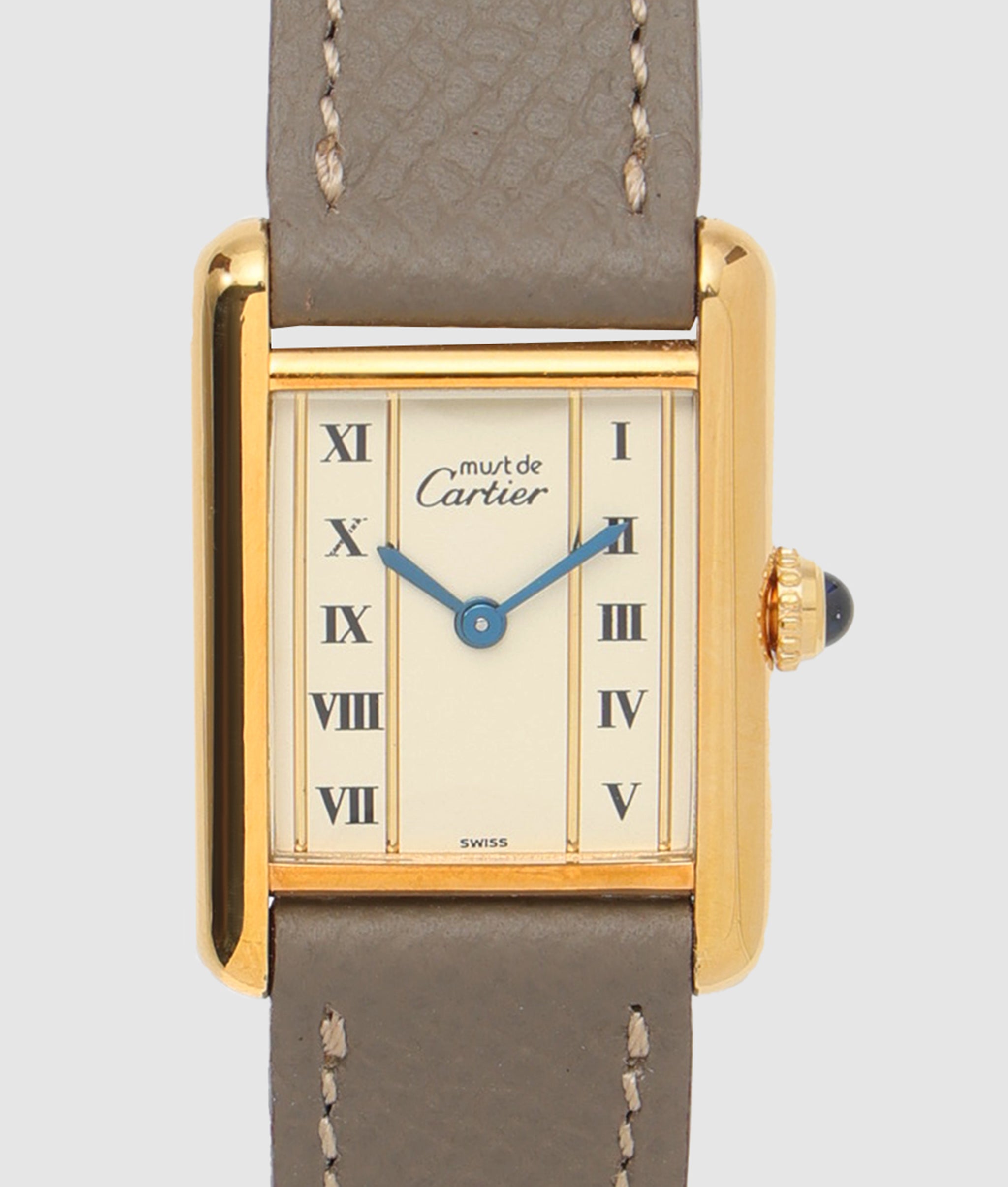 カルティエ Cartier マスト タンク SM 縦ローマン