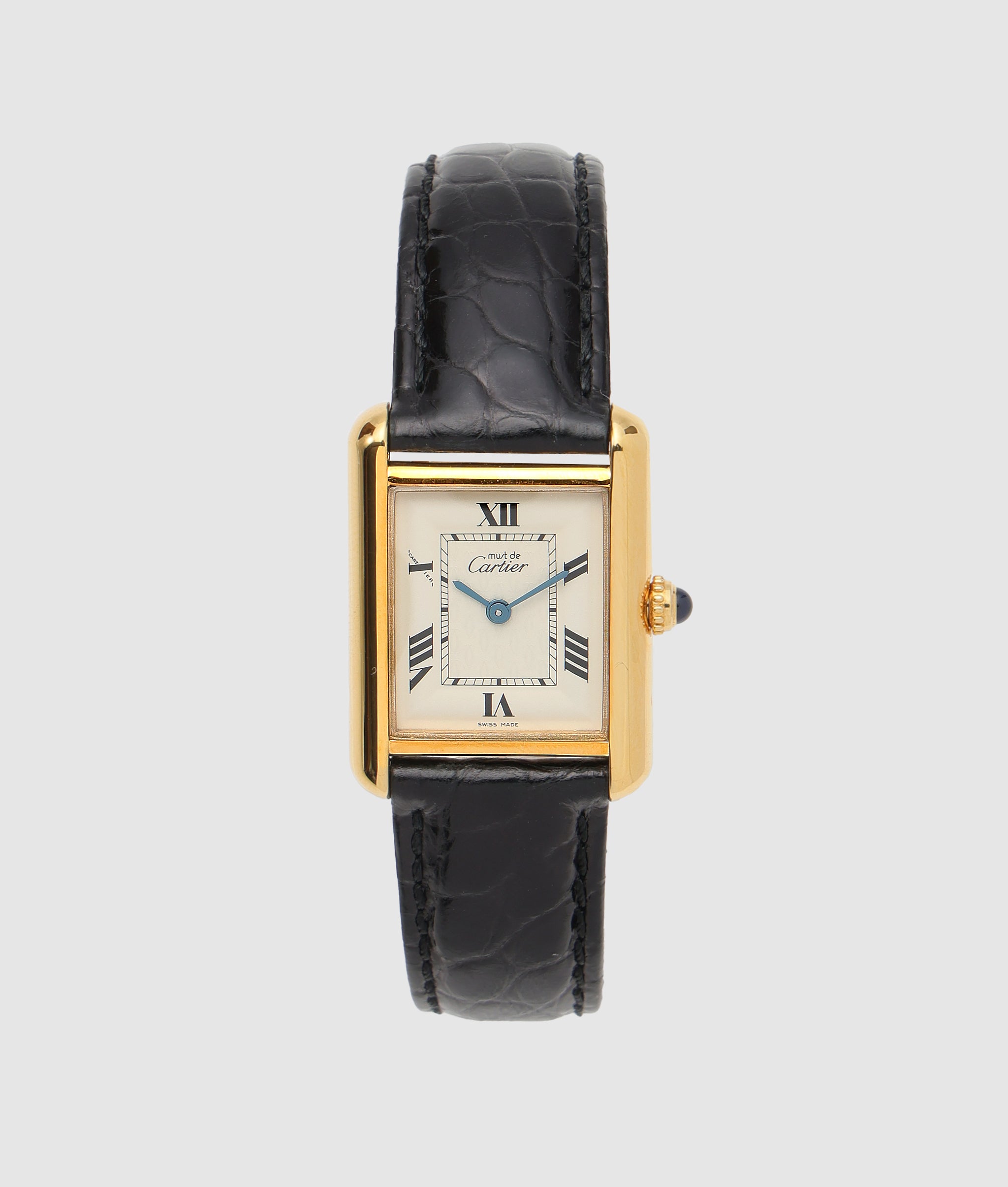 カルティエ Cartier マスト タンク MM 飛びローマン