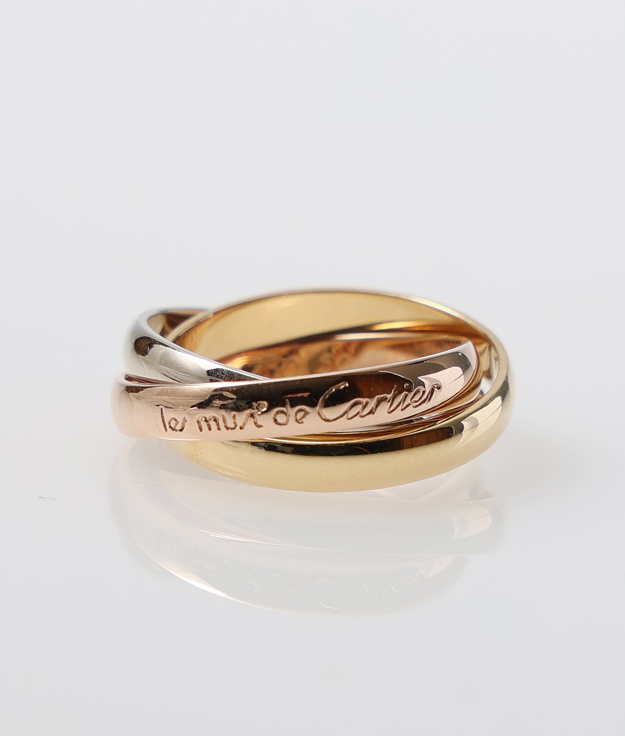 カルティエ Cartier トリニティリング SM #50