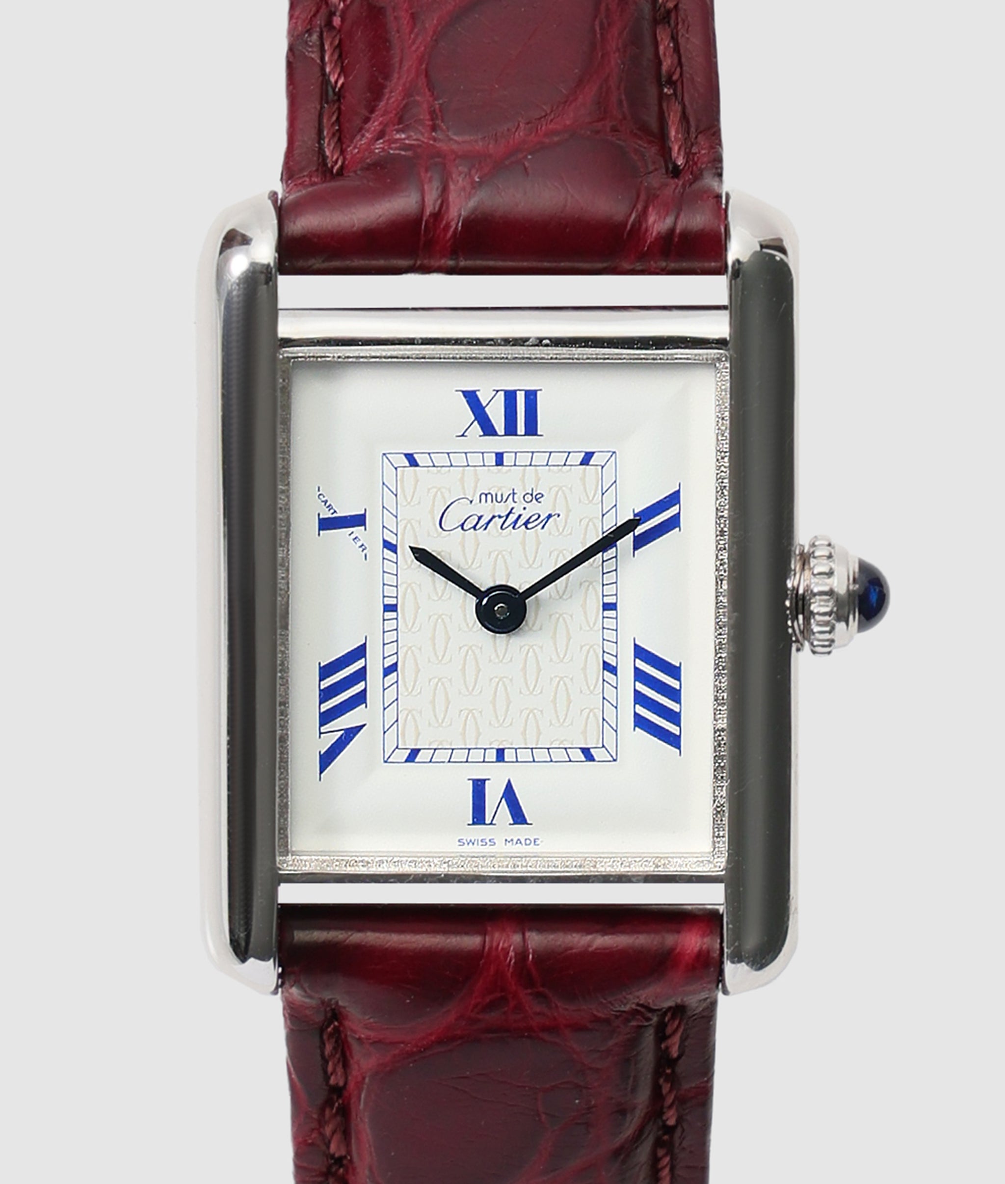 カルティエ 【ト足】must de Cartier カルティエ マストタンク LM 手 