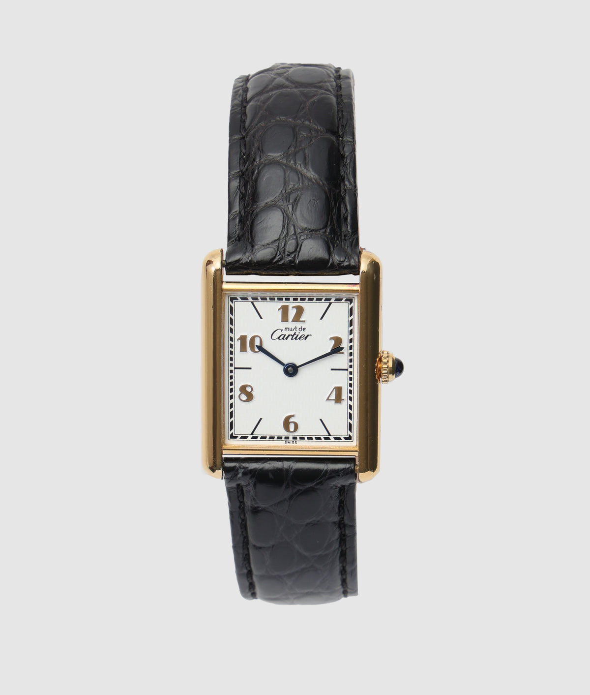 カルティエ Cartier マスト タンク LM 飛びアラビア