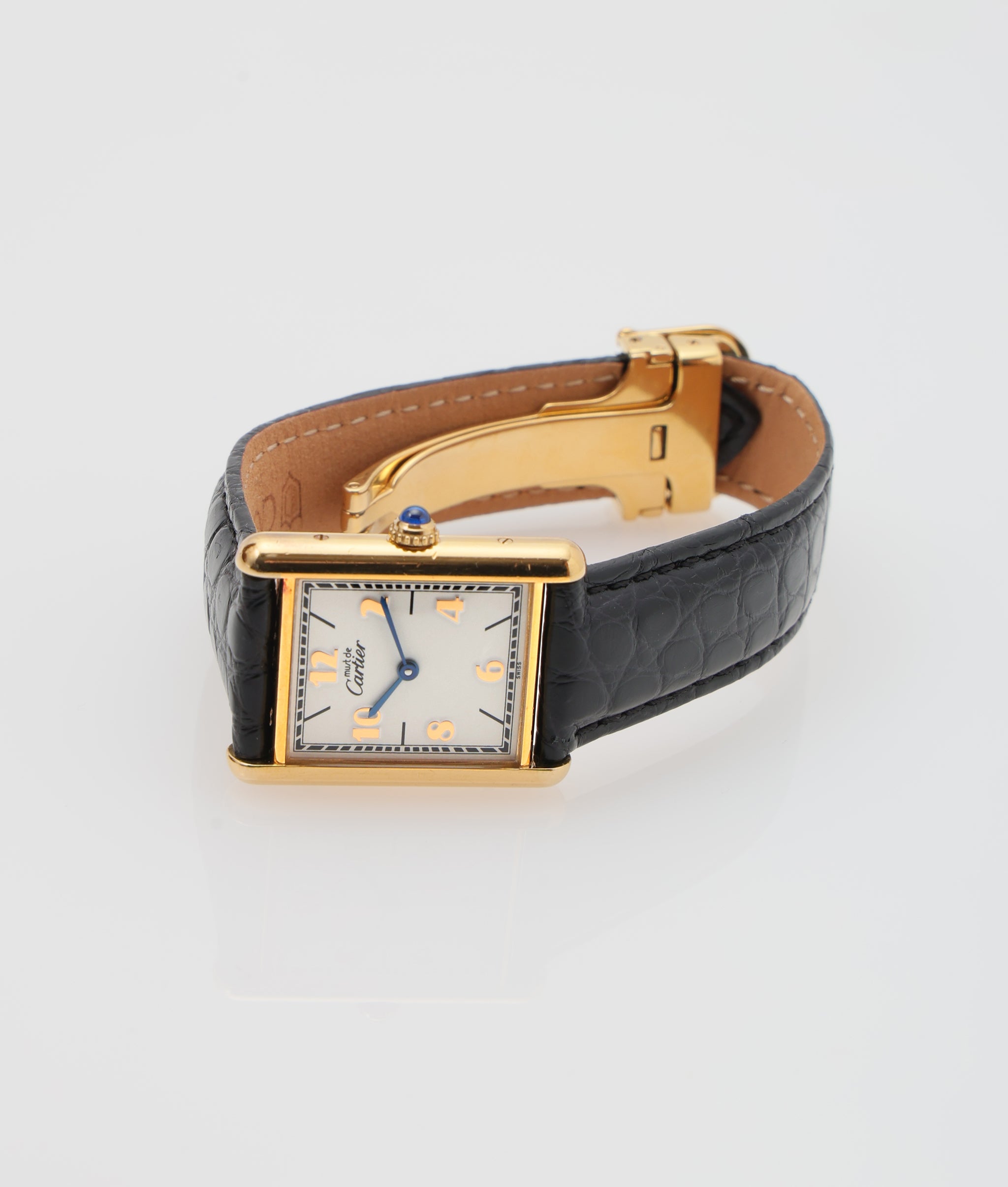 カルティエ Cartier マスト タンク LM 飛びアラビア