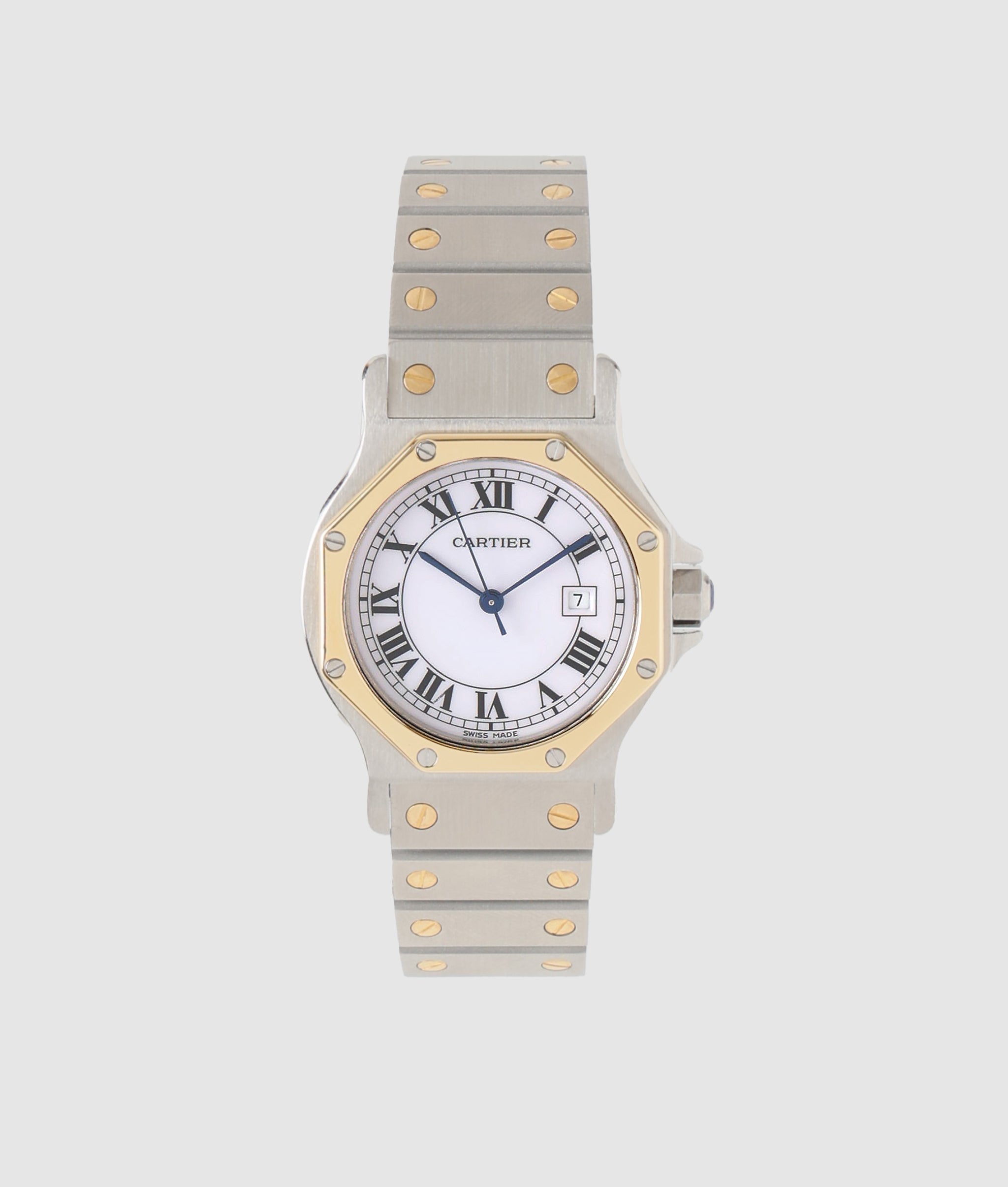 カルティエ Cartier サントス オクタゴン LM ラブブレスレット / カルティエ コンプリートサービス済み