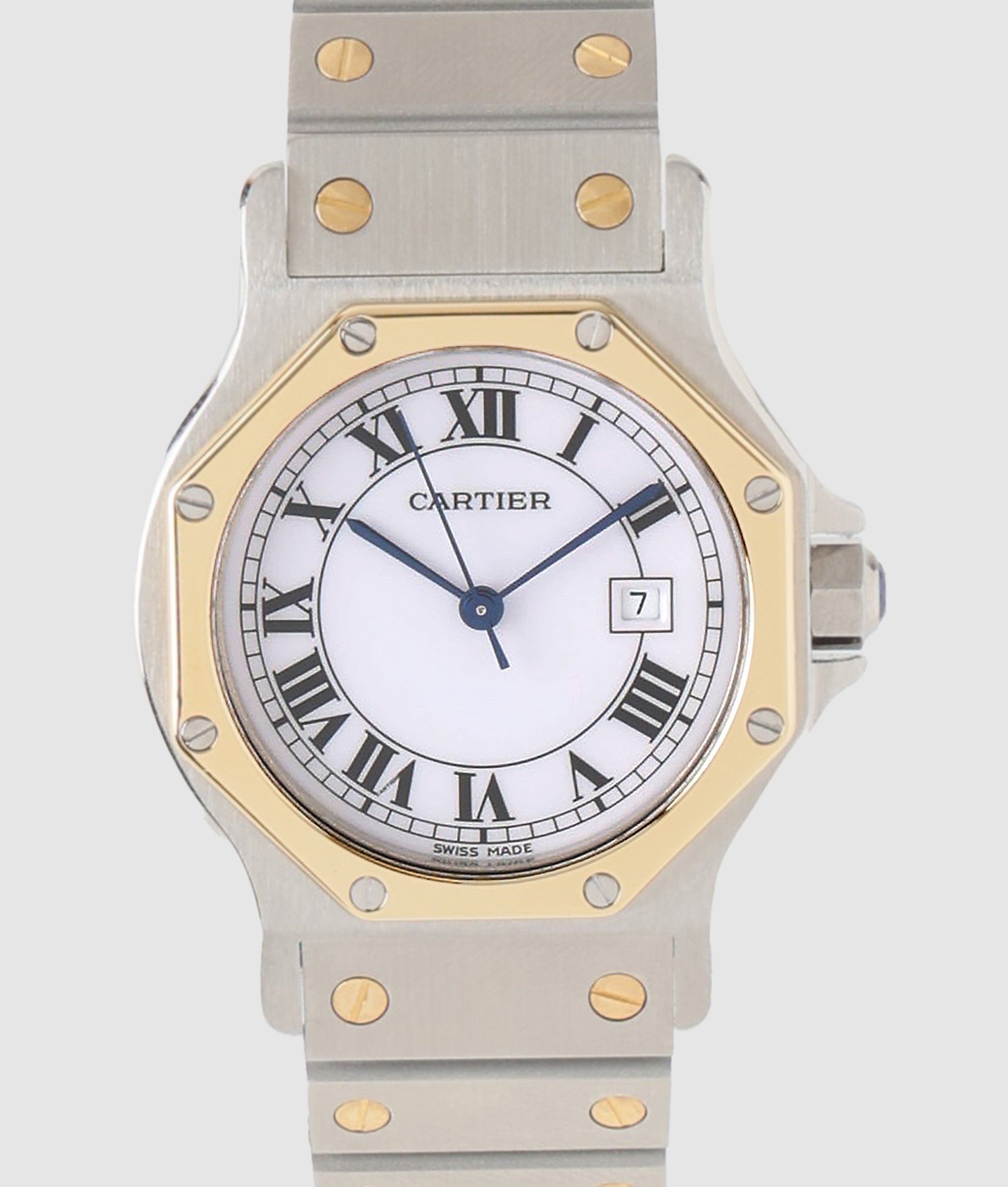 カルティエ Cartier サントス オクタゴン LM ラブブレスレット / カルティエ コンプリートサービス済み