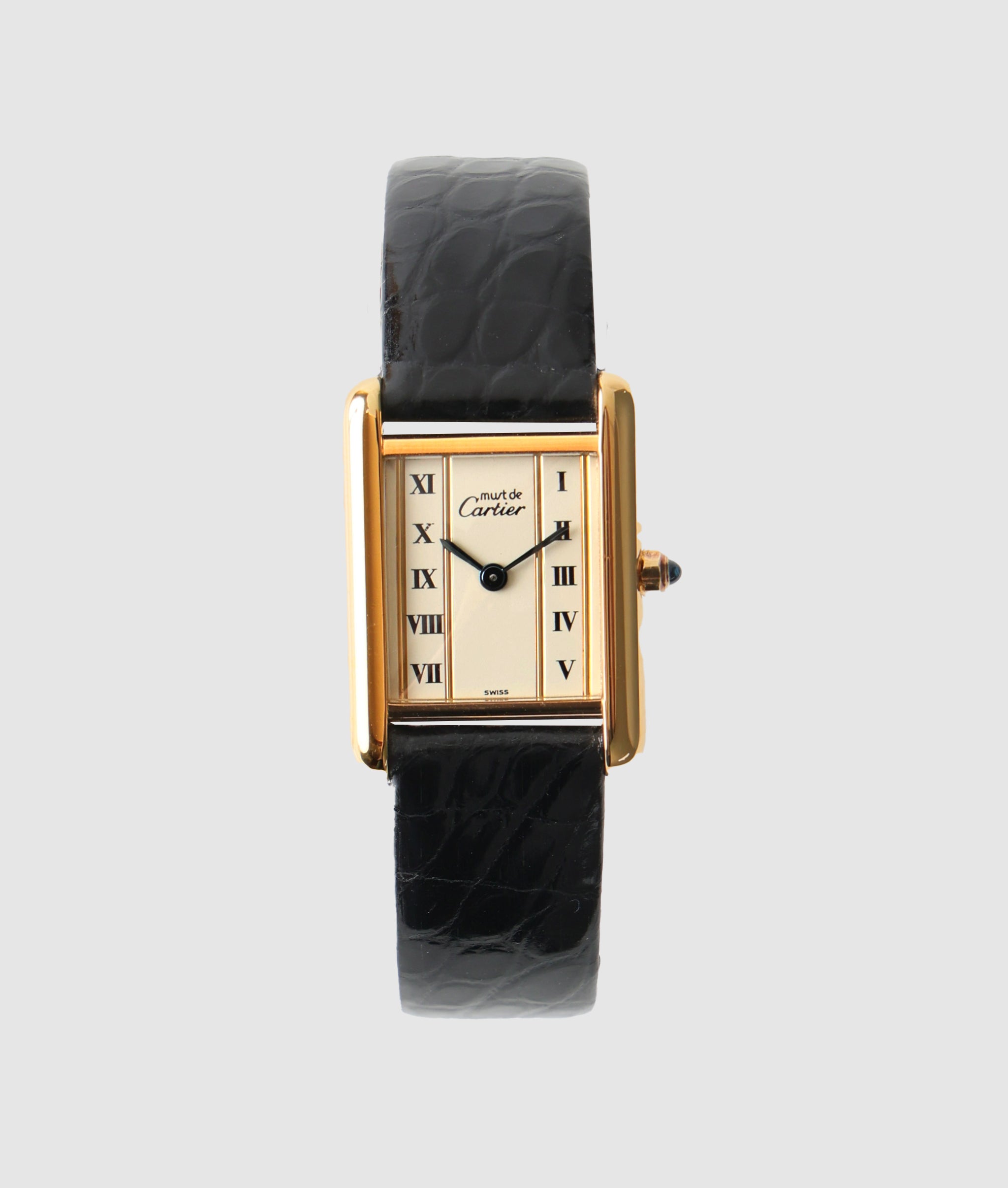 カルティエ Cartier マスト タンク SM 縦ローマン