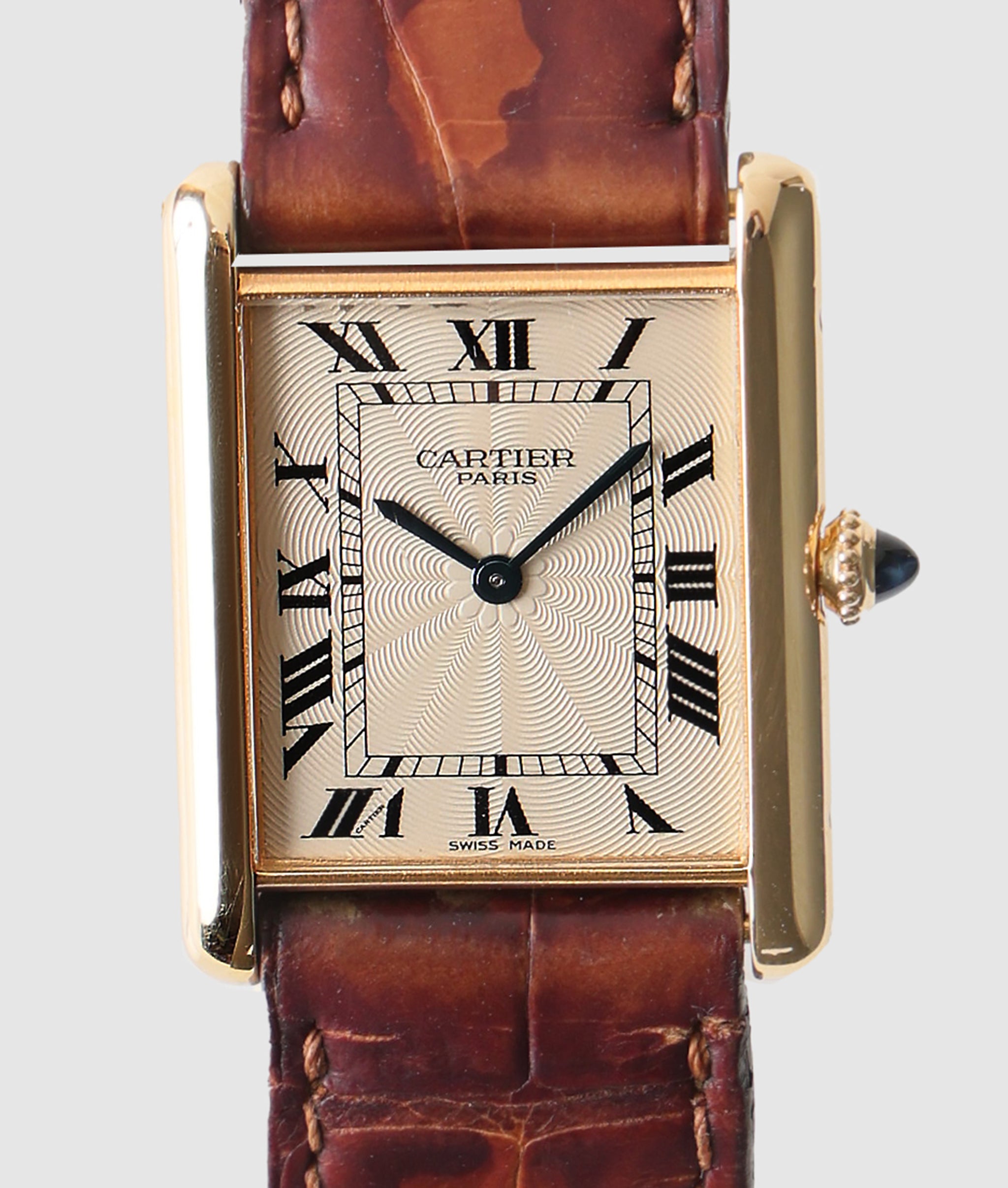 カルティエ Cartier タンク ルイ カルティエ LM エクストラフラット / カルティエ コンプリートサービス済み