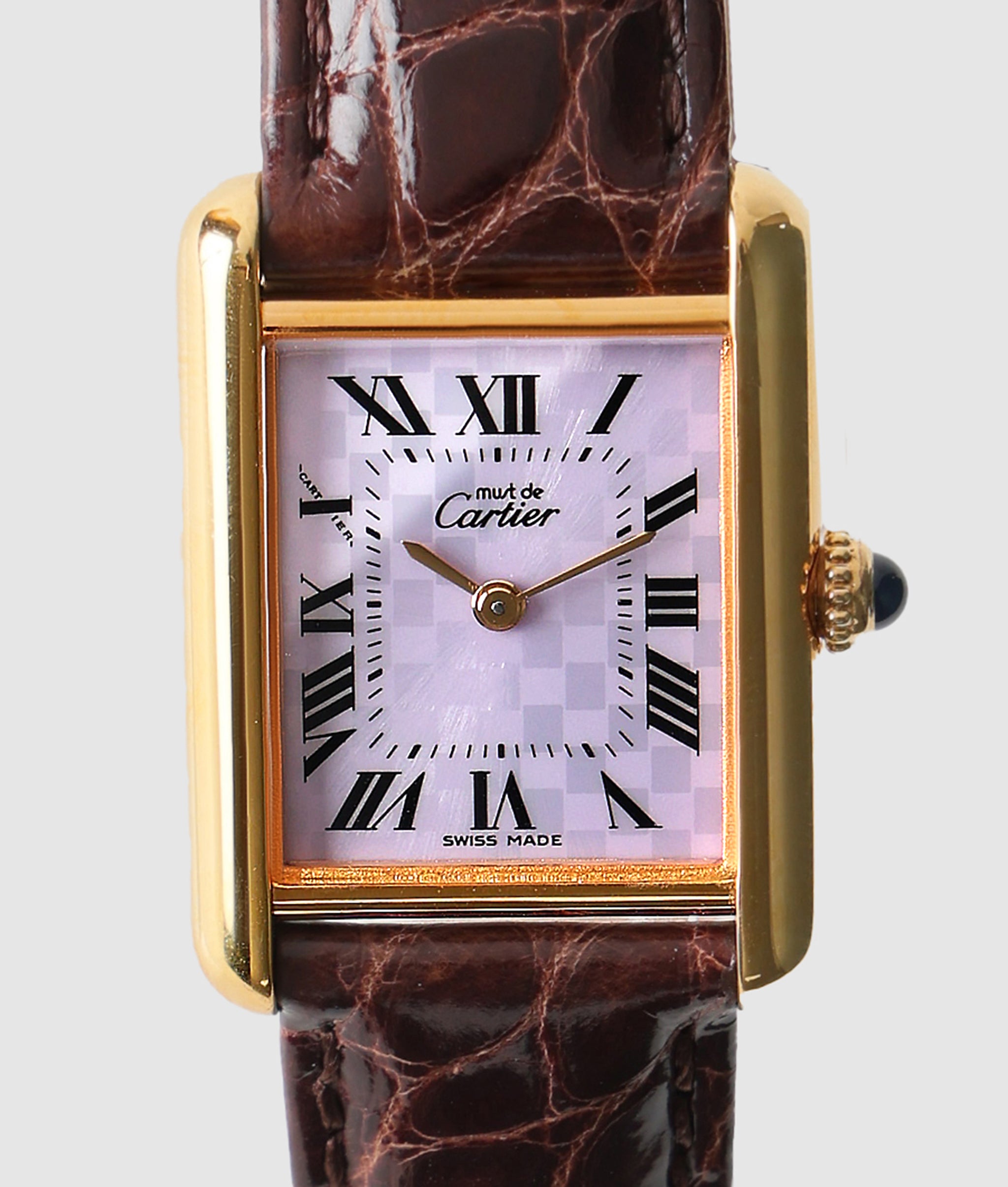 カルティエ Cartier マスト タンク MM アクアリーノ 2003年 クリスマス限定モデル