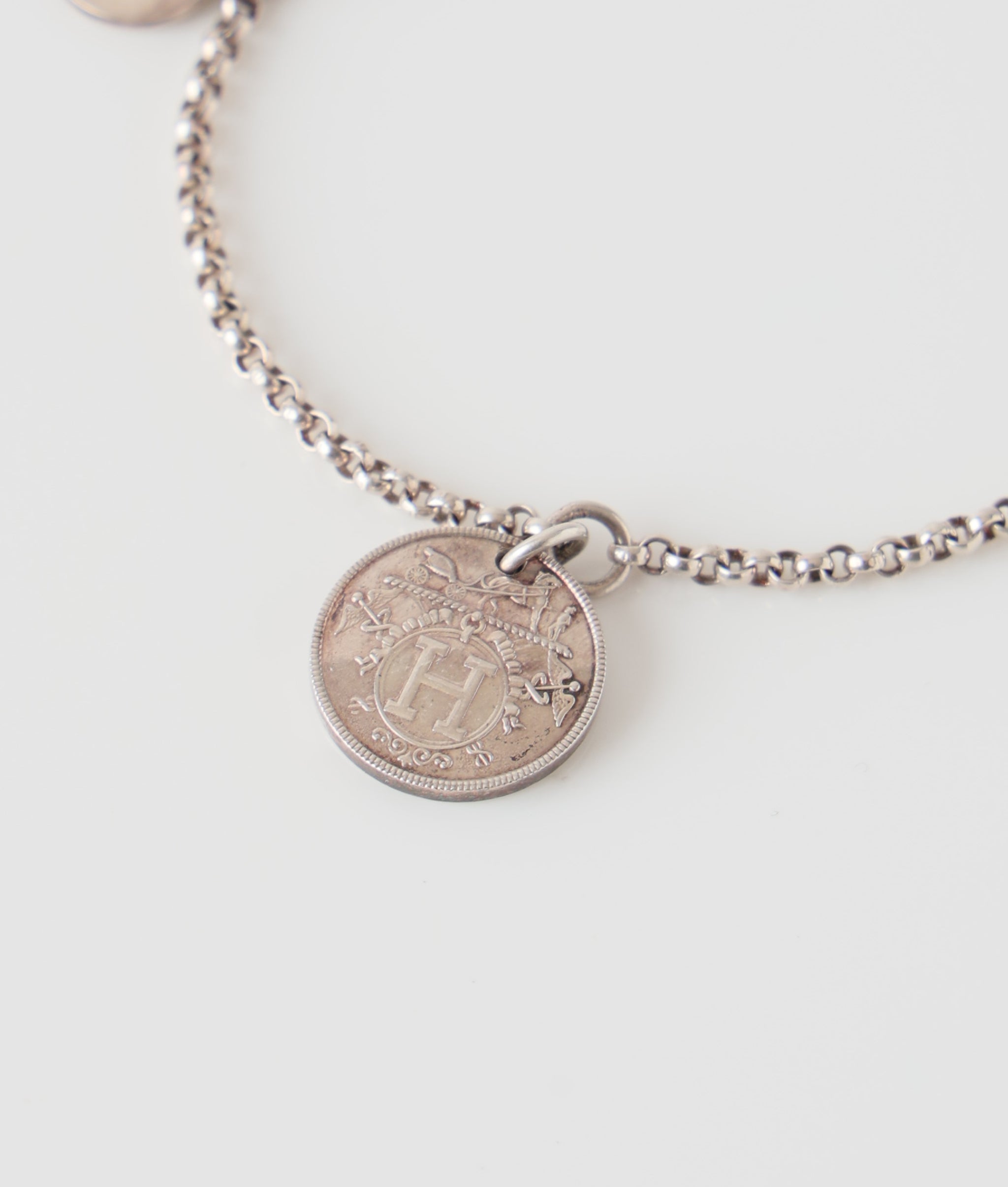 エルメス HERMES エクスリブリス PM ブレスレット SH