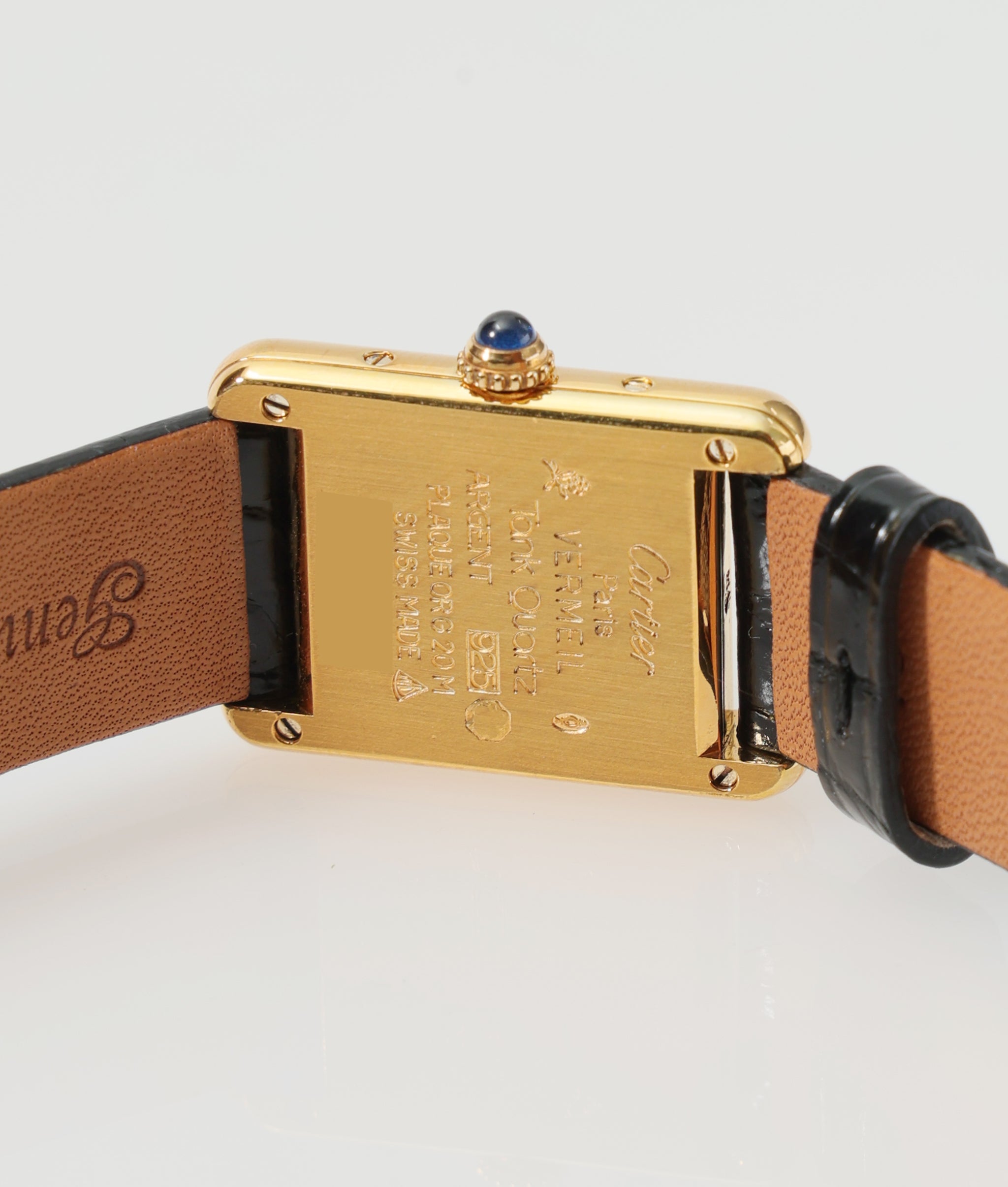 カルティエ Cartier マスト タンク SM アイボリーローマン