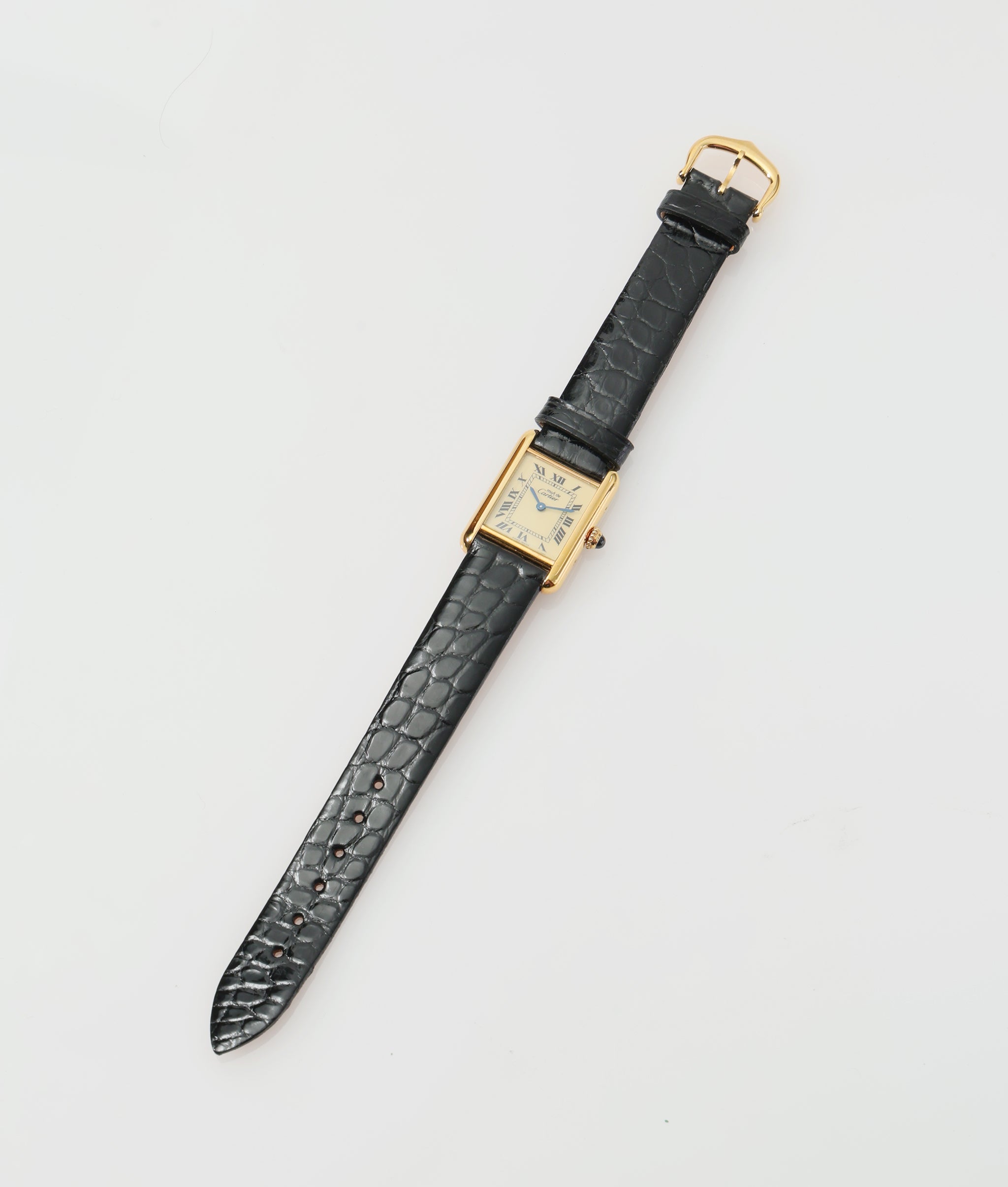 カルティエ Cartier マスト タンク SM アイボリーローマン