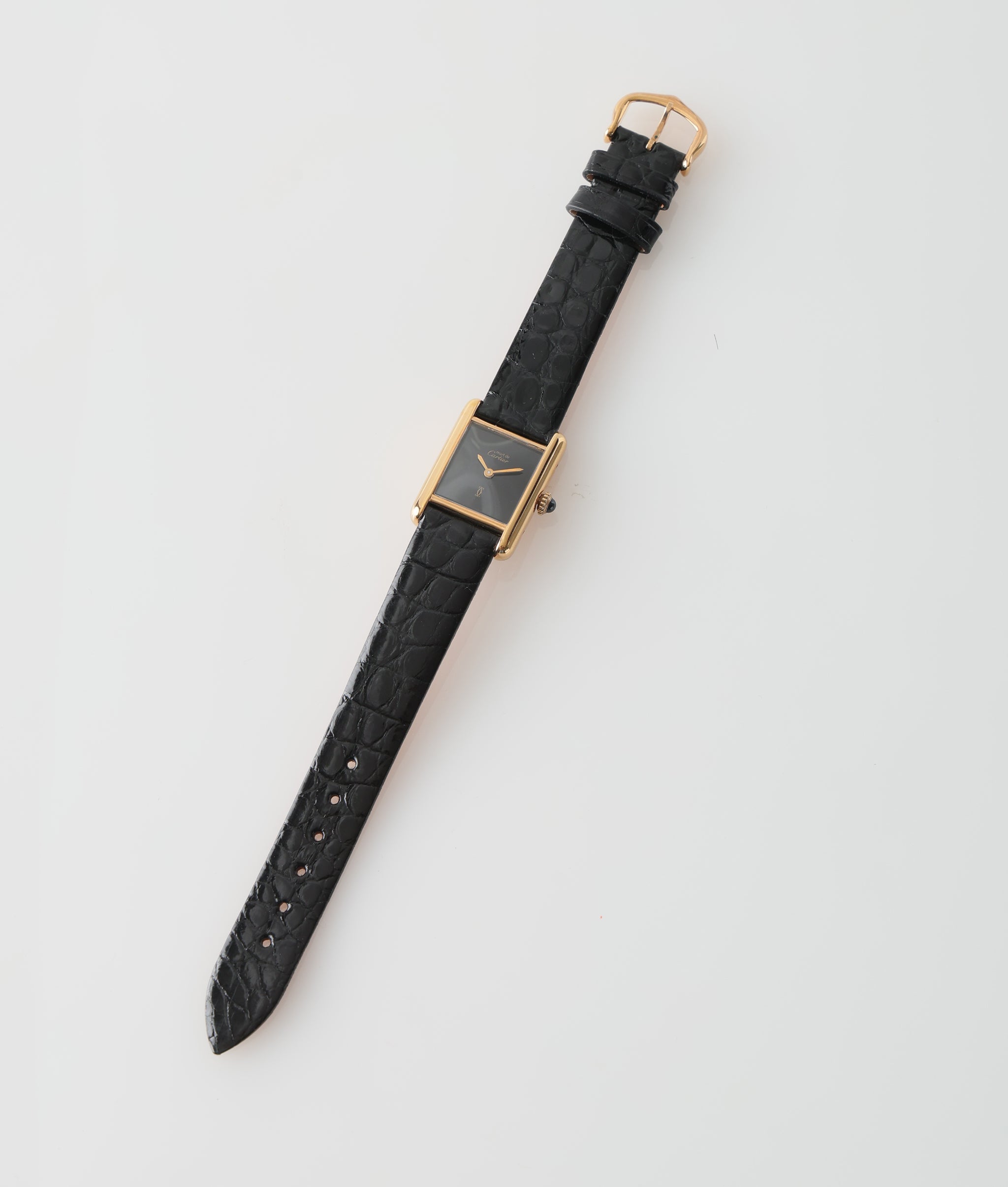 カルティエ Cartier マスト タンク SM オニキス