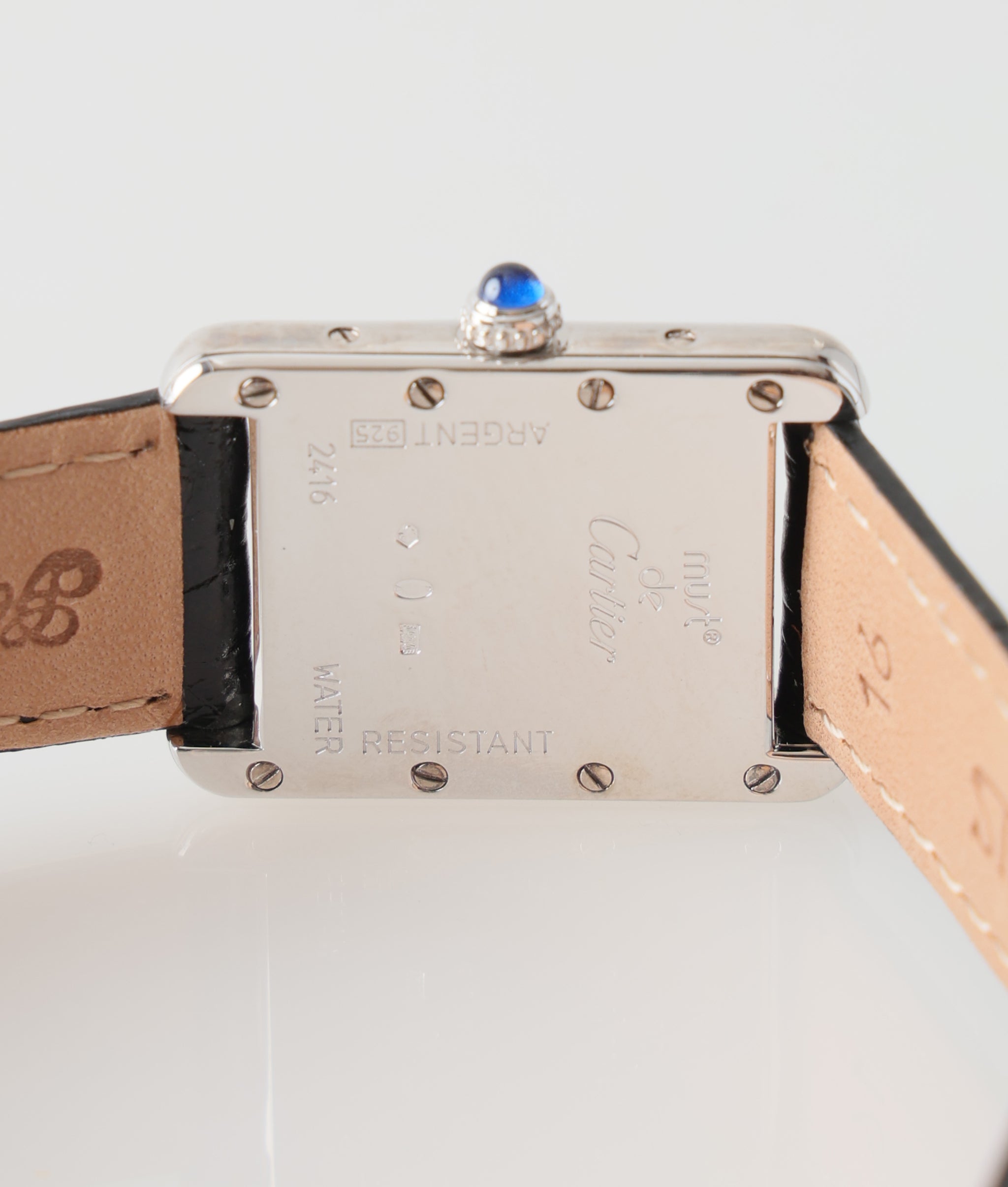 カルティエ Cartier マスト タンク アルジャン MM 飛びローマン
