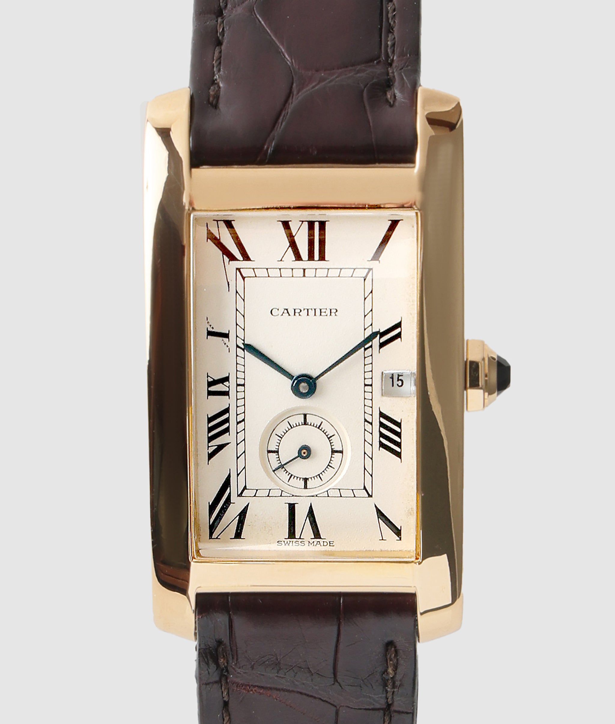 カルティエ Cartier タンク アメリカン LM / カルティエ コンプリートサービス済み