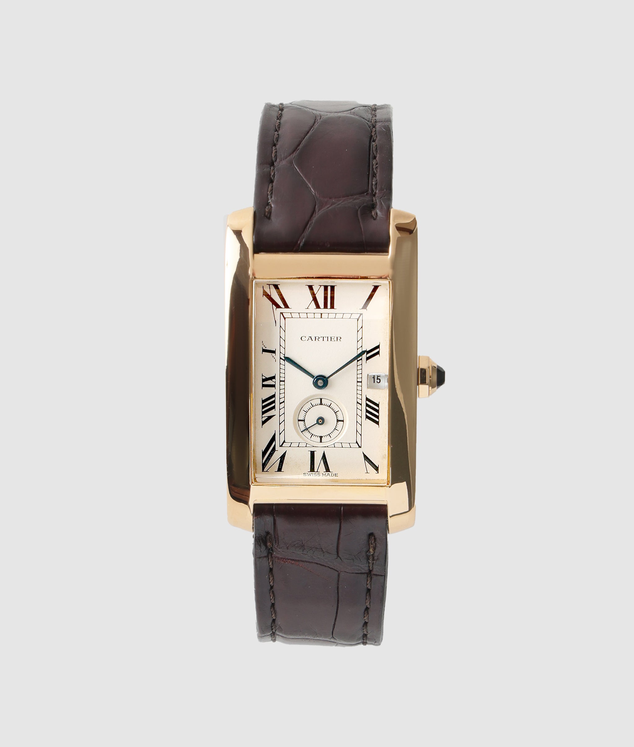 カルティエ Cartier タンク アメリカン LM / カルティエ コンプリートサービス済み