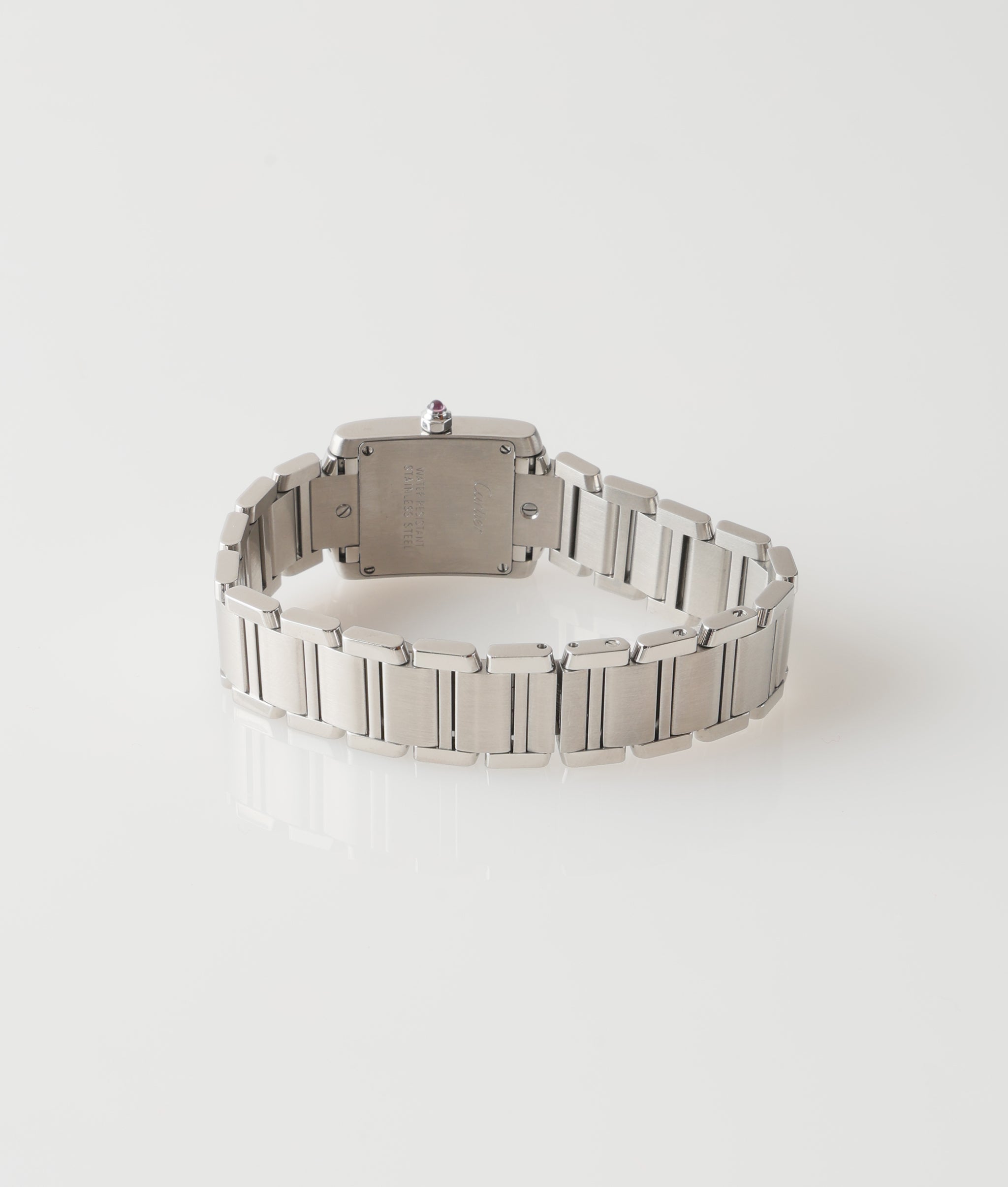 カルティエ Cartier タンク フランセーズ SM ピンクシェル