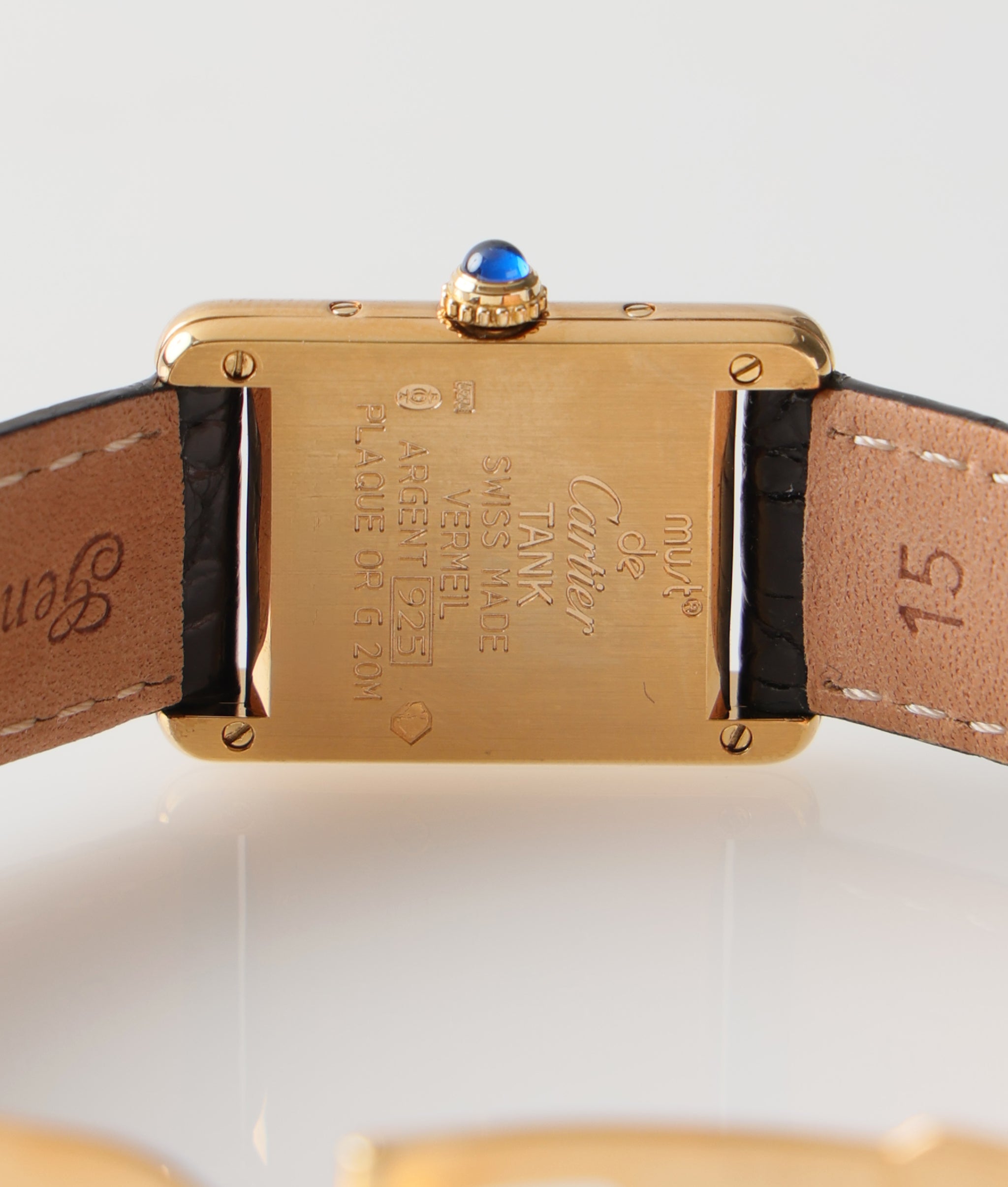 カルティエ Cartier マスト タンク SM トリニティ