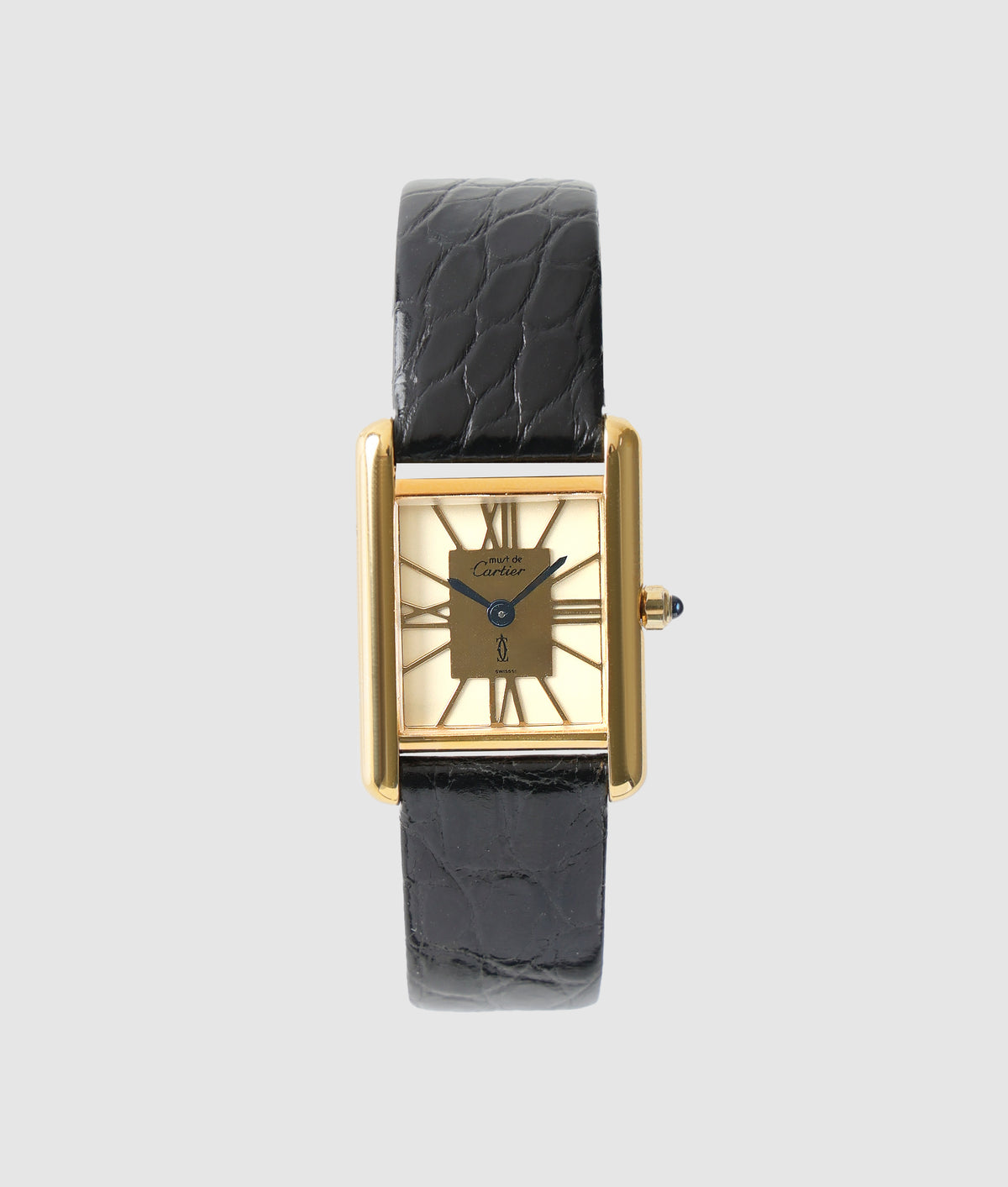 Cartier Must Tank SM Ivory Roman