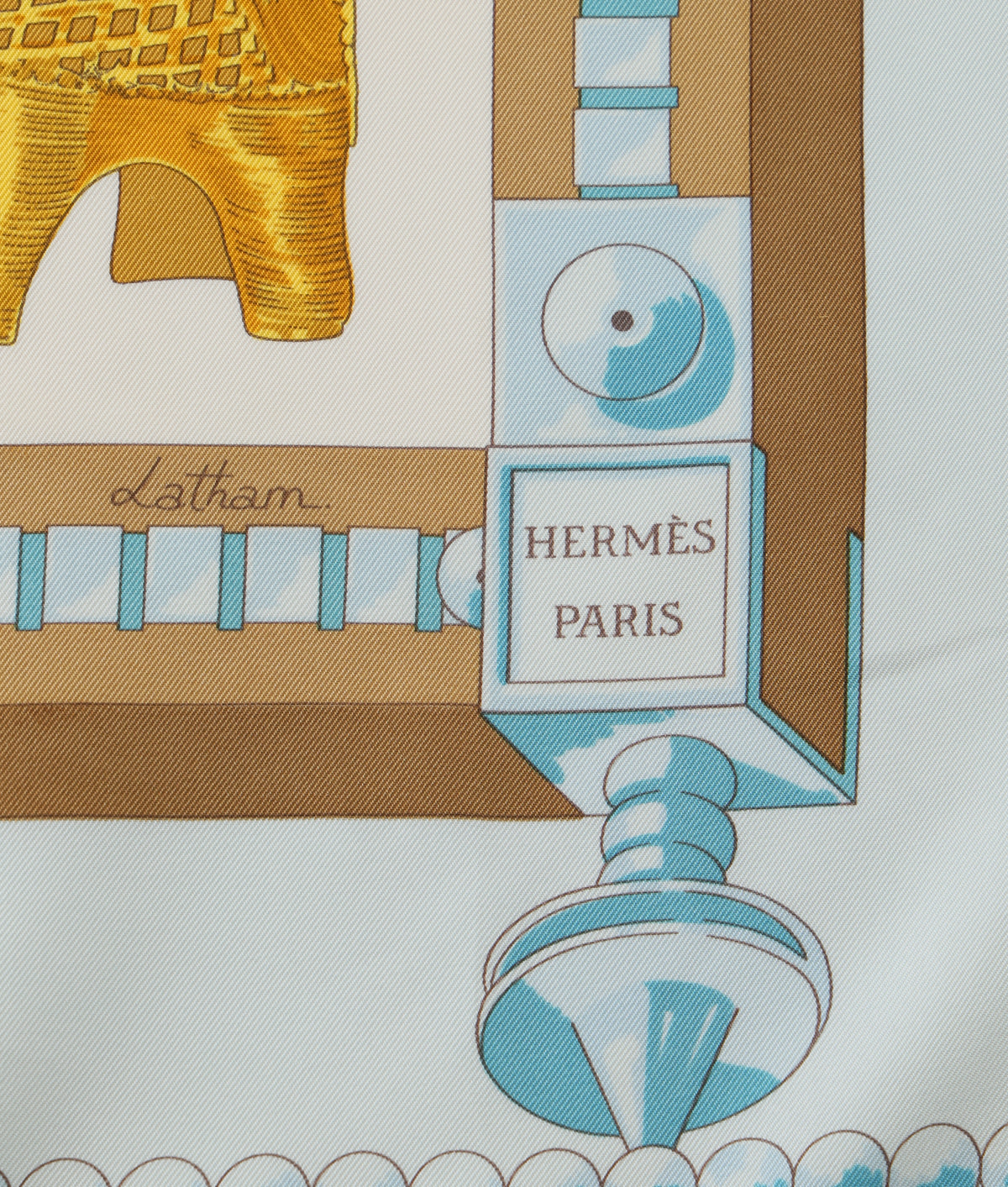 エルメス HERMES カレ90 CUILLERS D'AFRIQUE