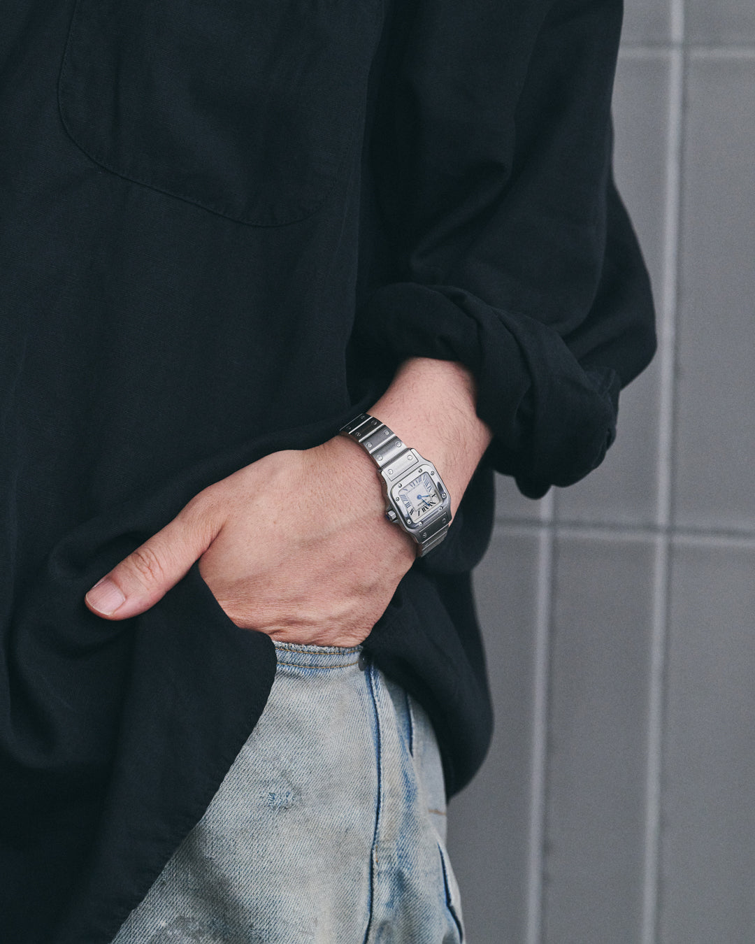 カルティエ Cartier サントス ガルベ SM